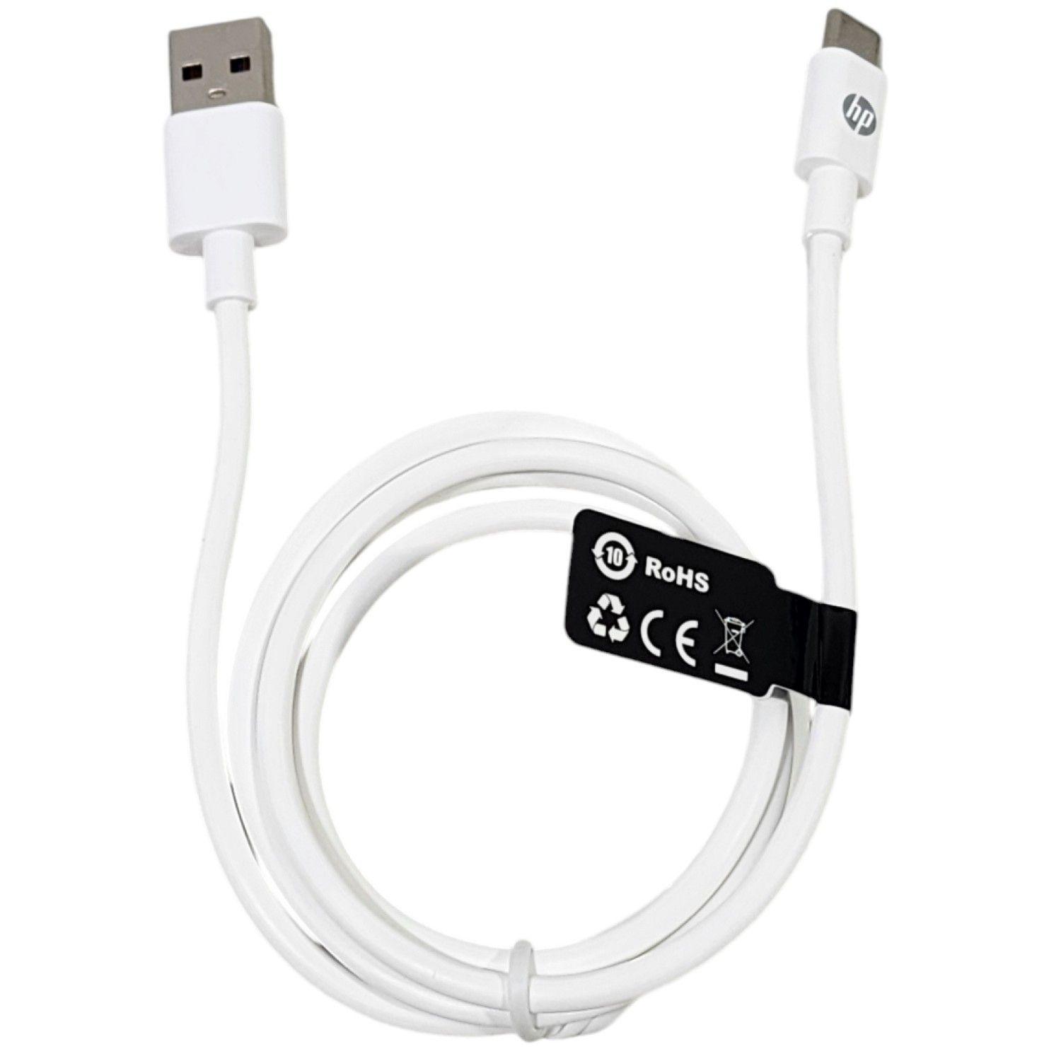 Cable HP USB Tipo-C 1Mt Blanco DHC-TC100-1M-2