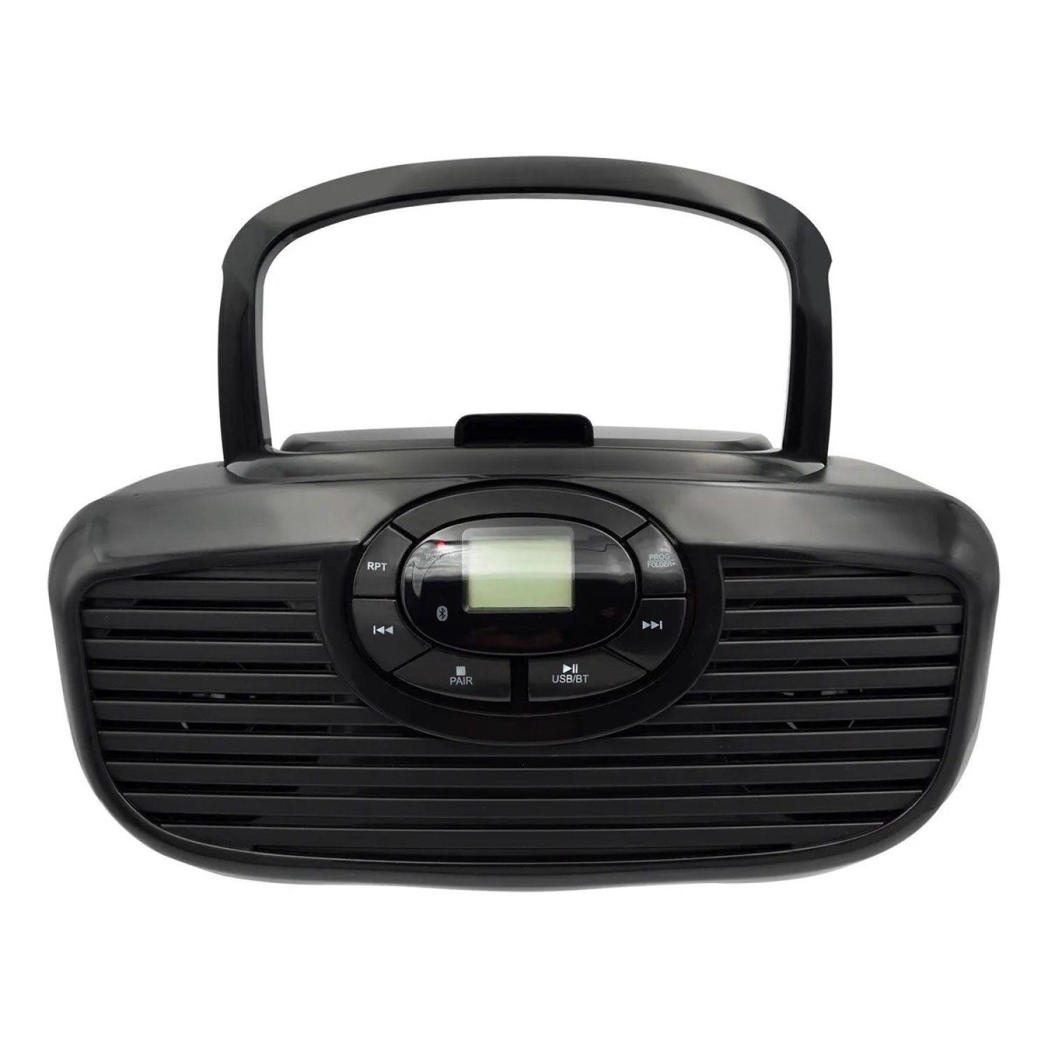 Boombox Retro Reproductor Bluetooth CD USB FM 2005BT Philco-0