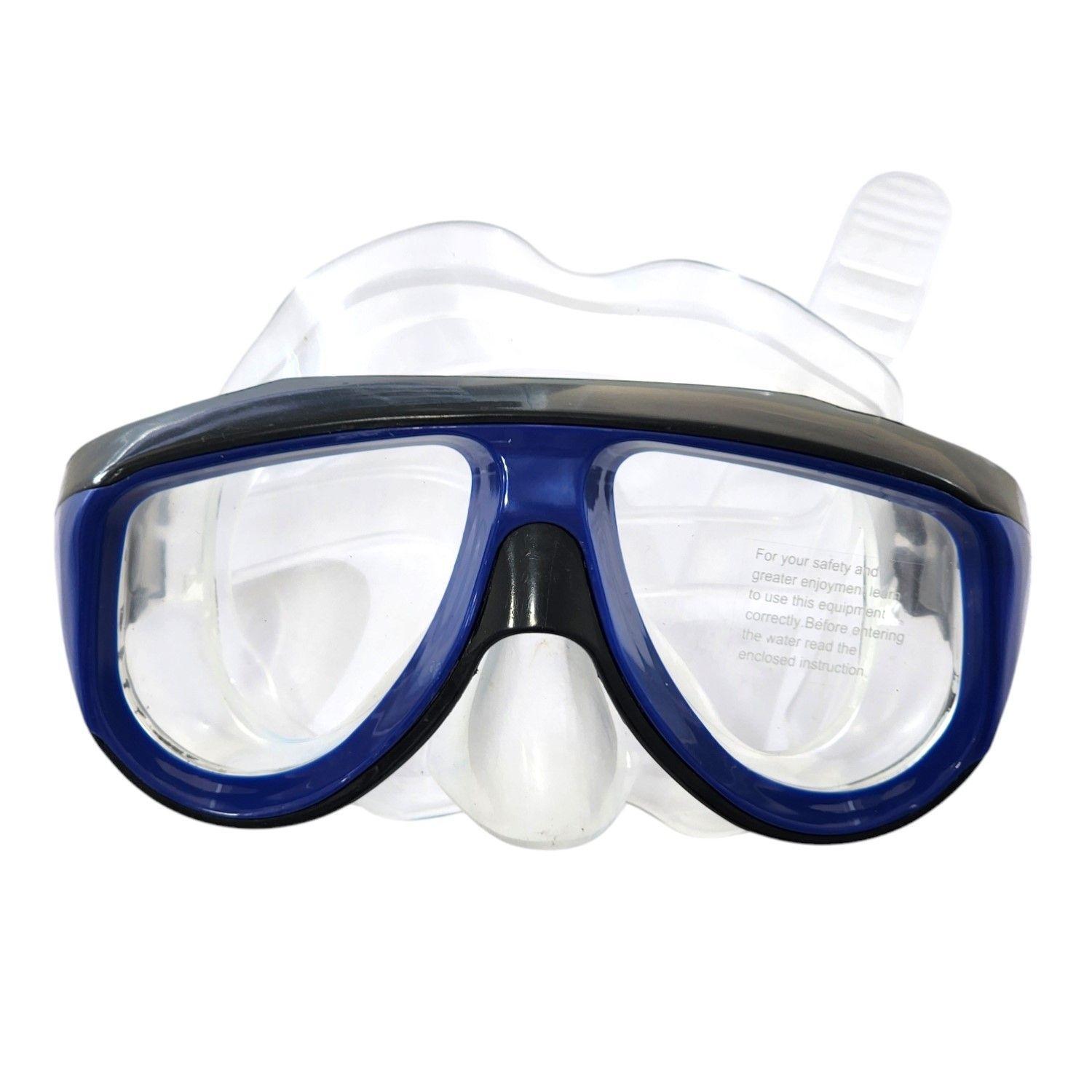 Kit de Buceo Snorkel y Mascara Antiparras DBG1013 Color Azul-3