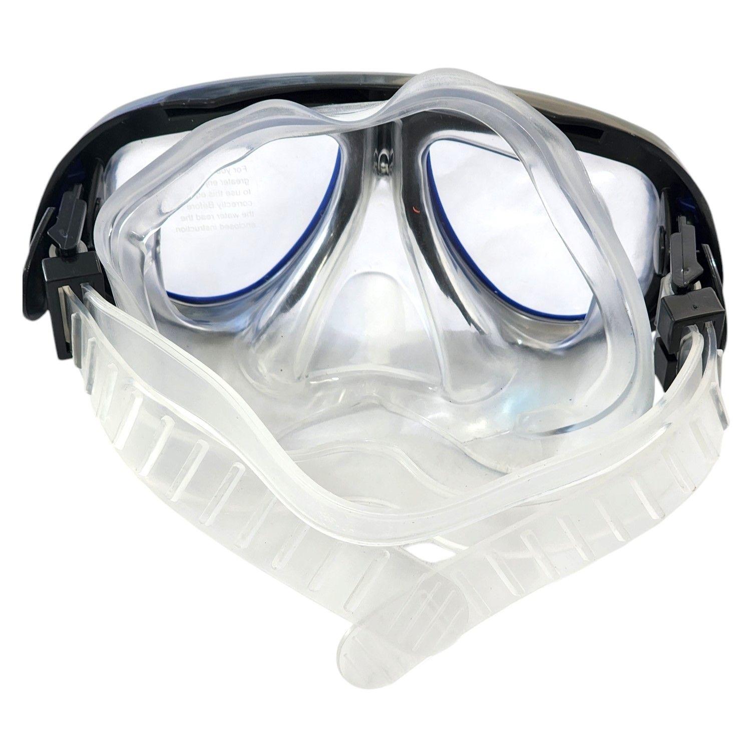 Kit de Buceo Snorkel y Mascara Antiparras DBG1013 Color Azul-4