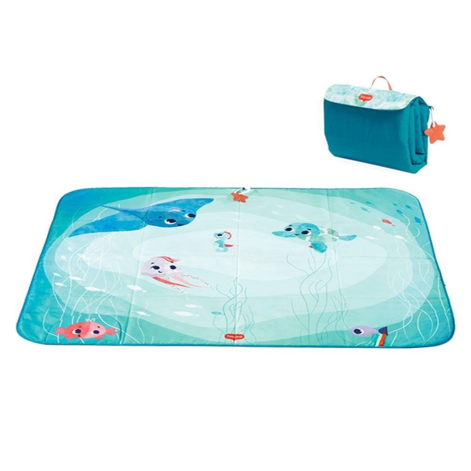 Alfombra Bebé Mat Treasure Ocean 140x113cm Impermeable Tiny Love-4