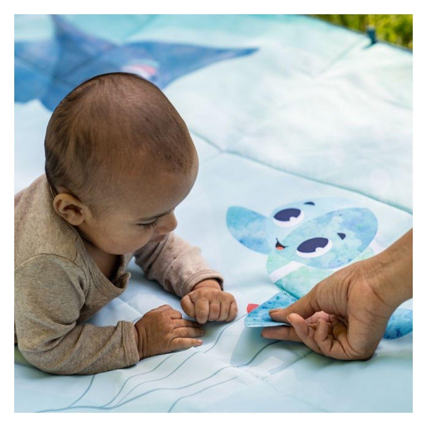 Alfombra Bebé Mat Treasure Ocean 140x113cm Impermeable Tiny Love-5