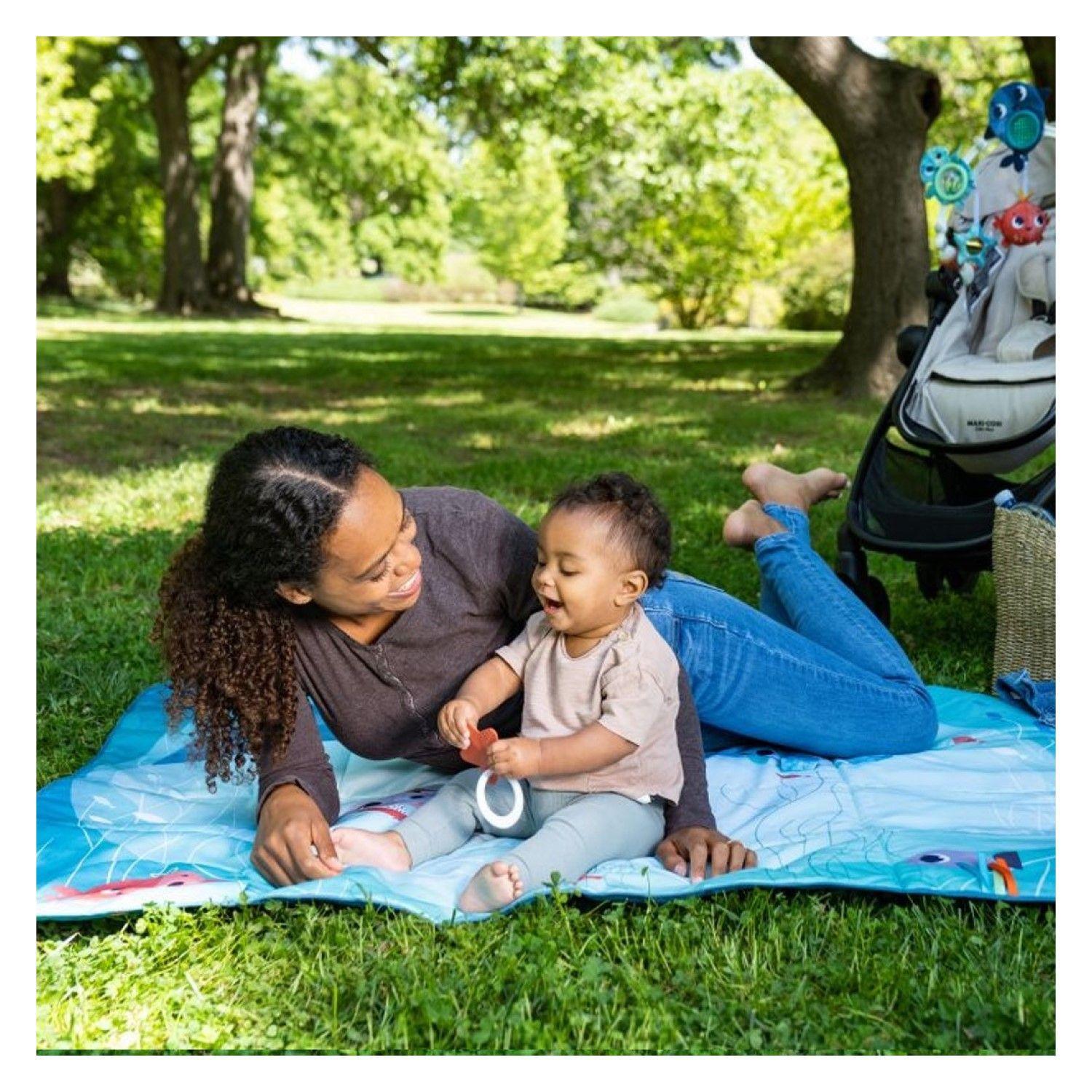 Alfombra Bebé Mat Treasure Ocean 140x113cm Impermeable Tiny Love-7