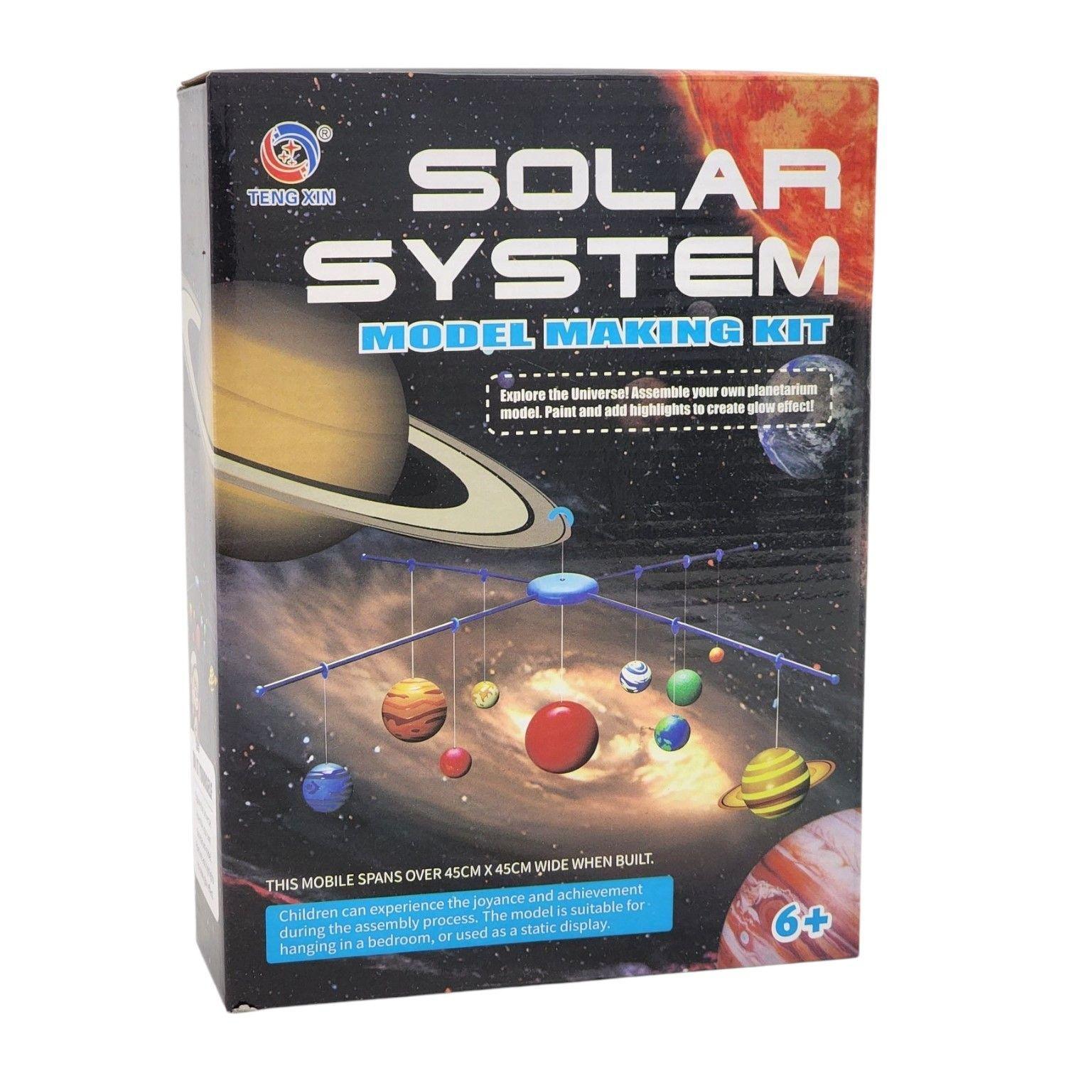 Kit Juego de Ciencia Para Armar y Pintar Sistema Solar 55631-7