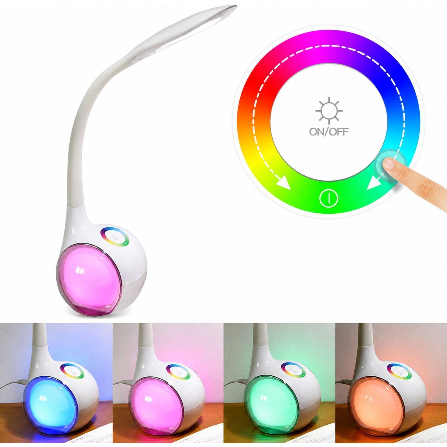 Lámpara LED RGB Flexible con Parlante Bluetooth DBG240-4