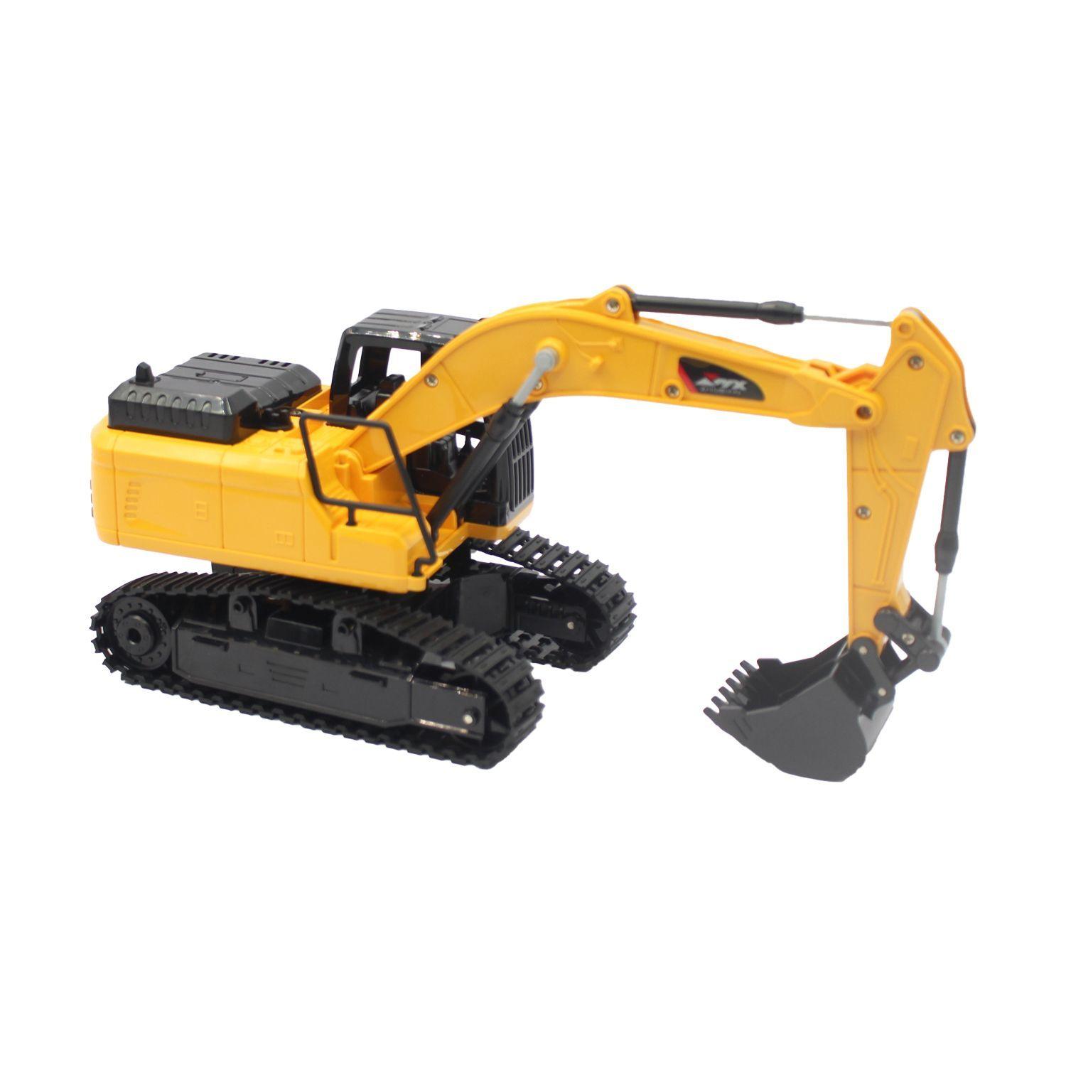 Juguete Excavadora RC 5 Canales Esc 1:24 Recargable DBG1697-3