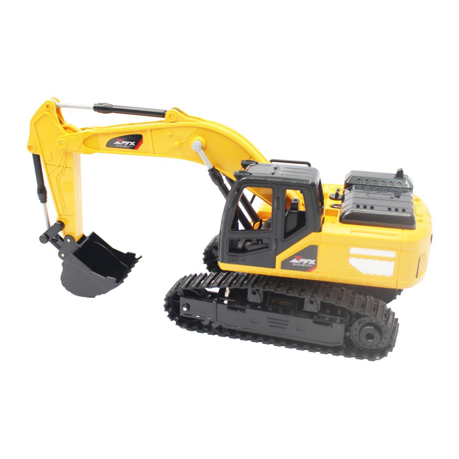 Juguete Excavadora RC 5 Canales Esc 1:24 Recargable DBG1697-5