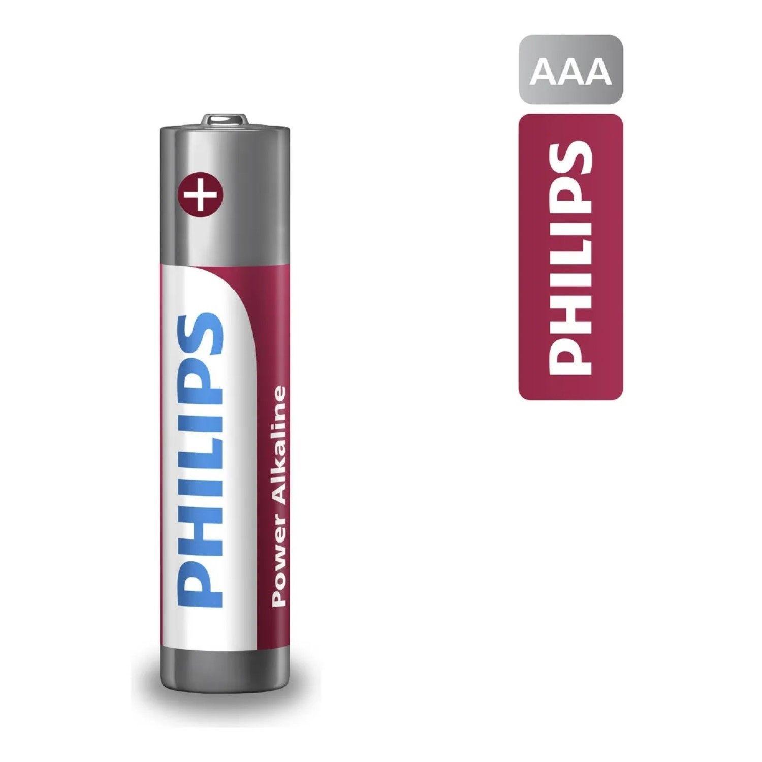 Pack 4 Pilas AAA Alcalinas LR03P4B Philips-2