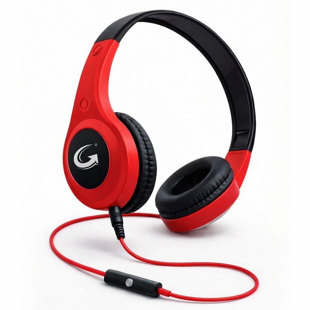 Audífono Cableados Digilife DGL-450025 3.5mm Rojo-2