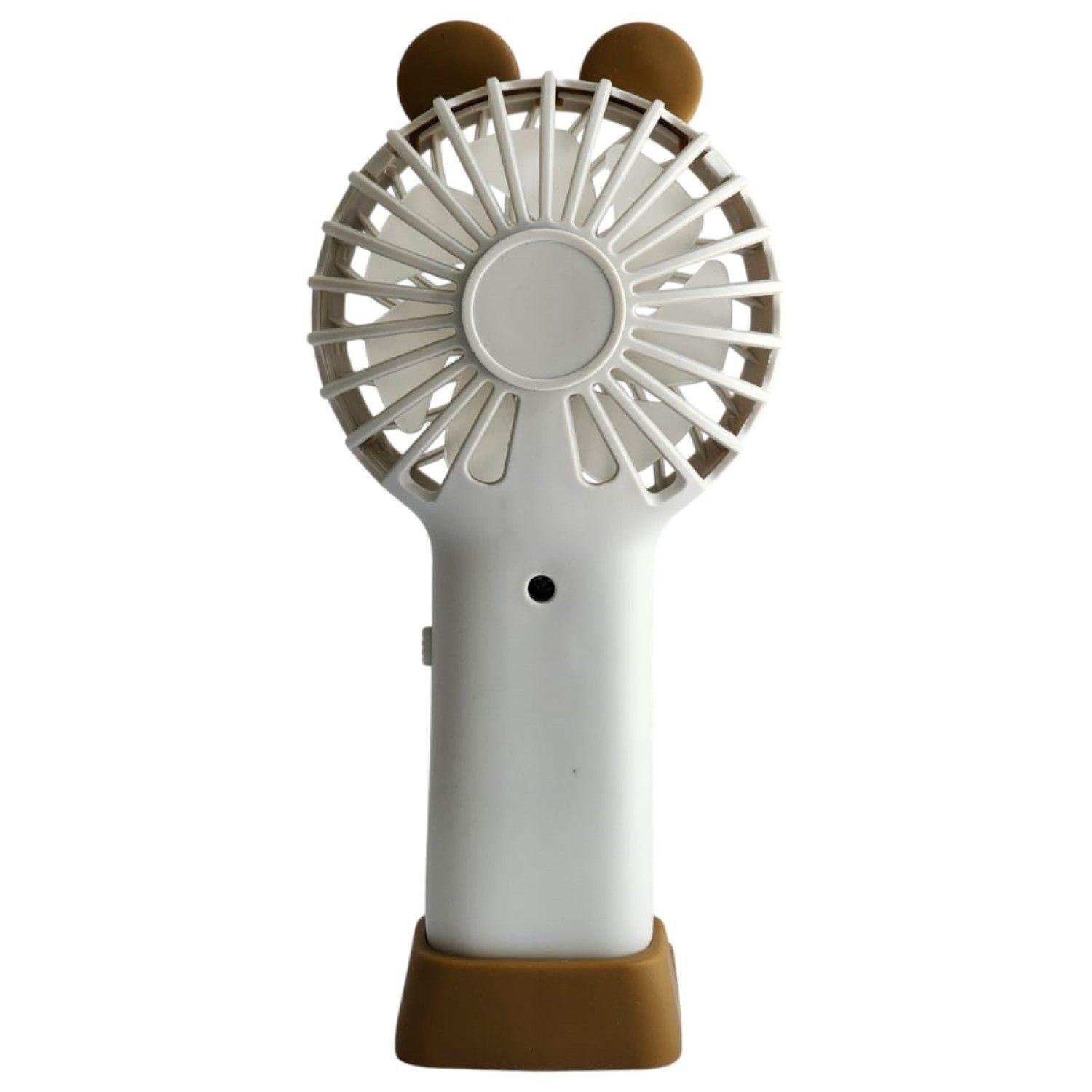 Mini Ventilador Portátil Recargable Tecnolab Blanco TL672W-2