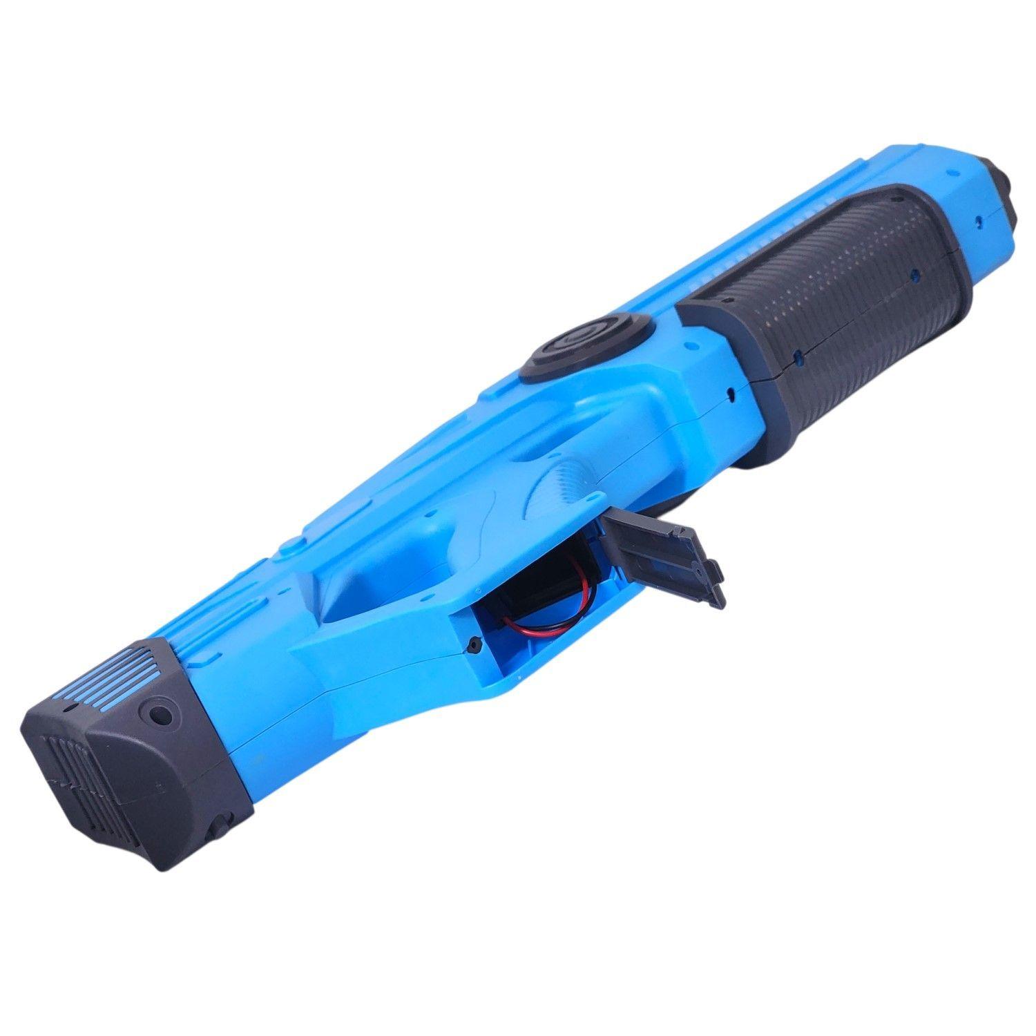 Juguete Pistola Agua Recargable Absorción DBG1657BL Azul-2