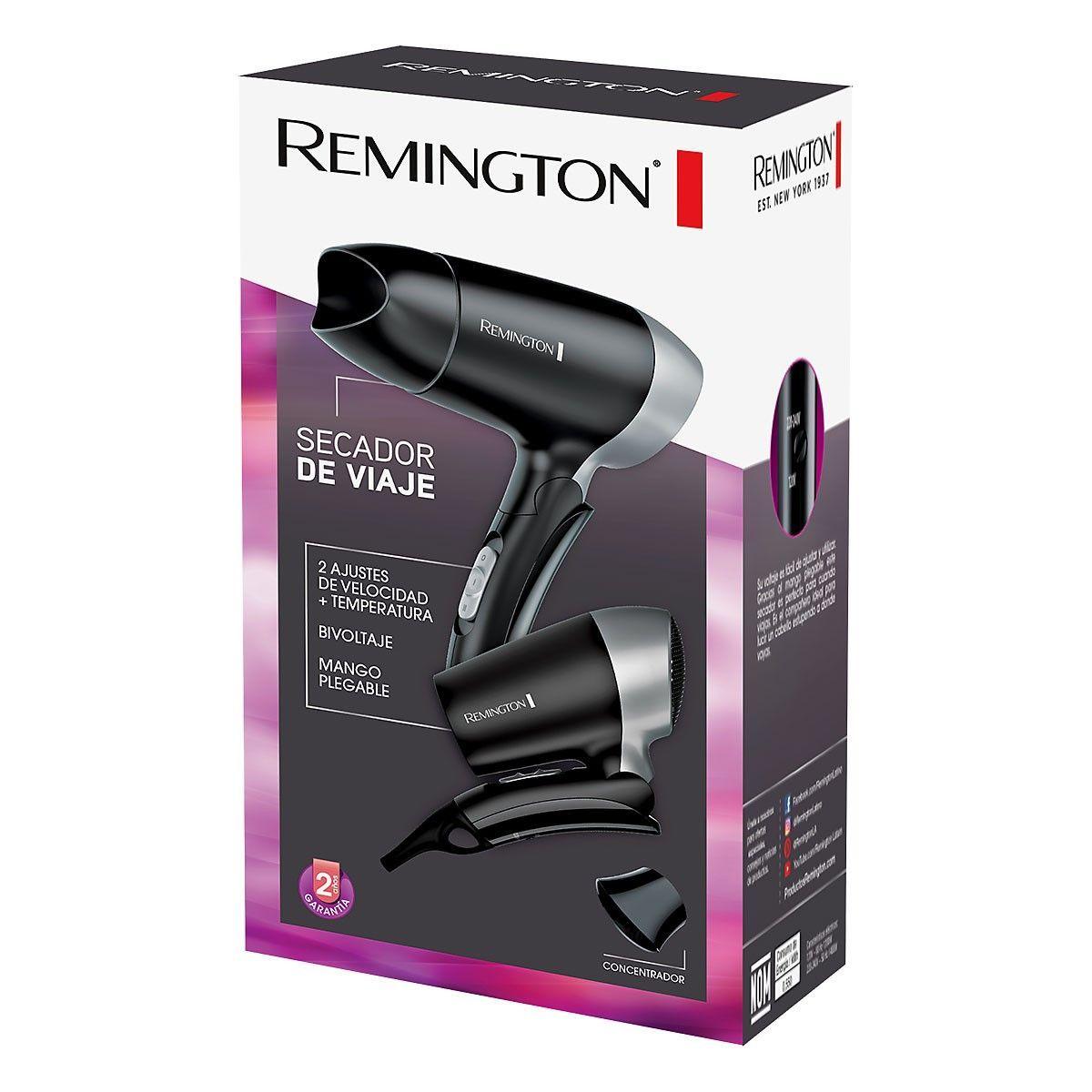 Secador Pelo Remington De Viaje D2400-2