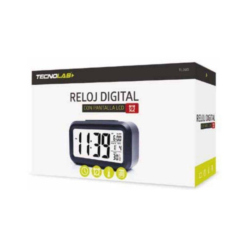 Reloj Tecnolab Pantalla Lcd Fecha Temperatura Alarma-1