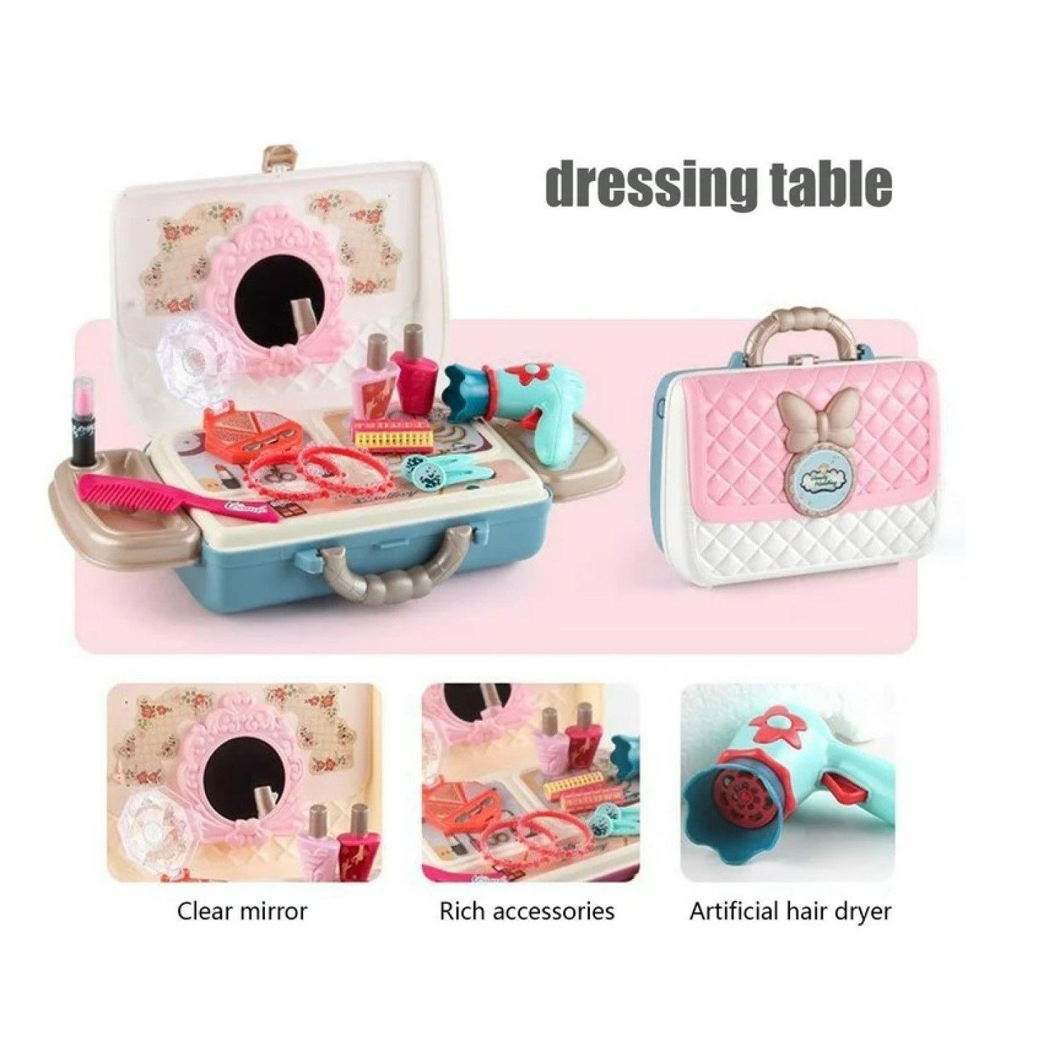 Set Belleza Juguete Infantil Maletín Maquillaje Acc DBG1609-4