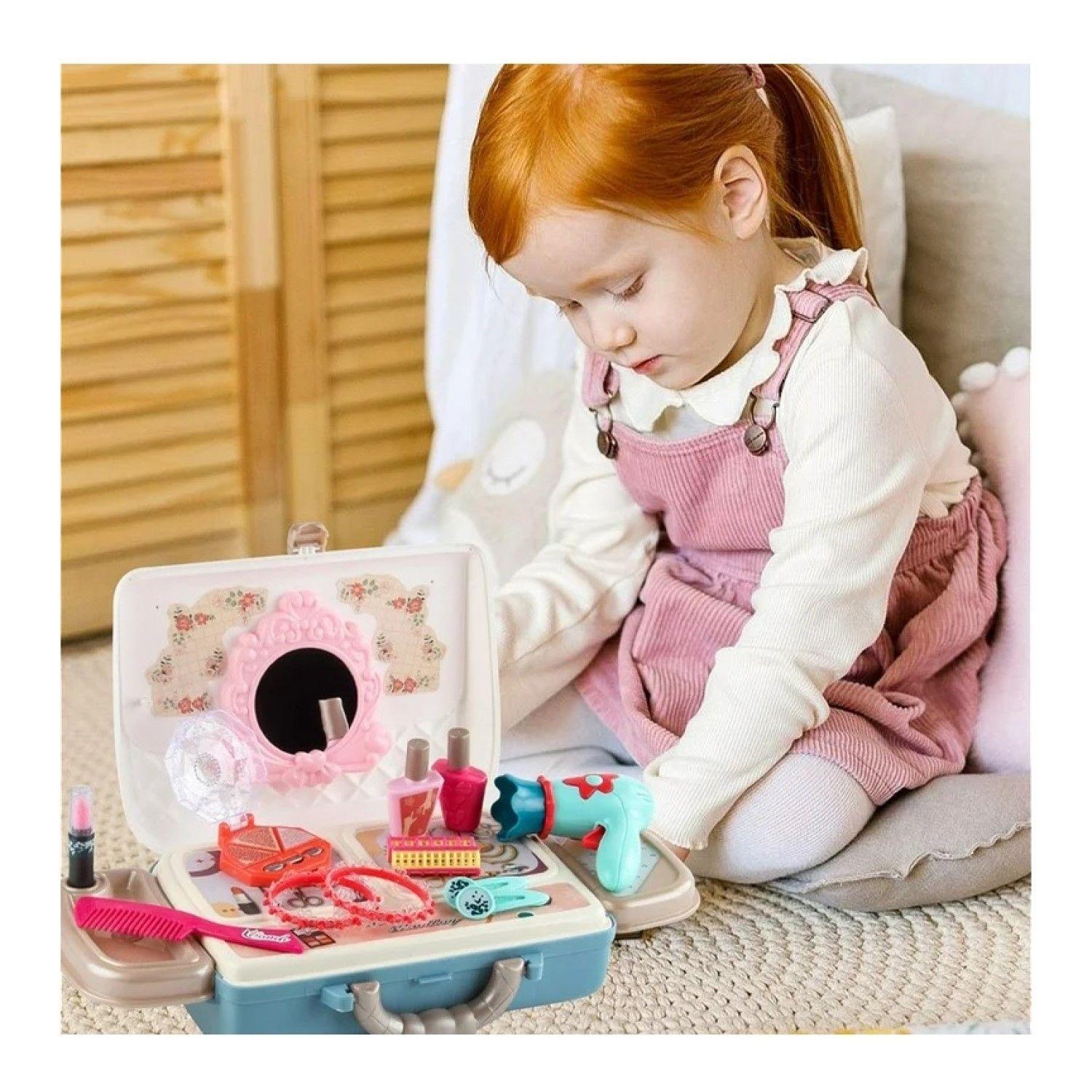 Set Belleza Juguete Infantil Maletín Maquillaje Acc DBG1609-7