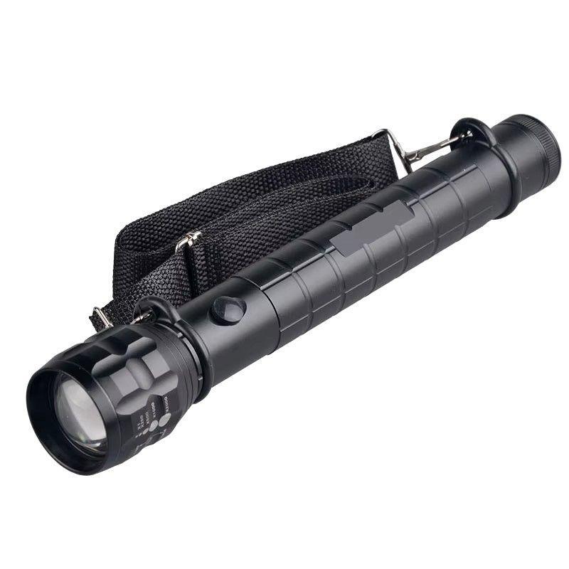 Linterna Táctica Led Aluminio 30cm a Pilas GK8033-0
