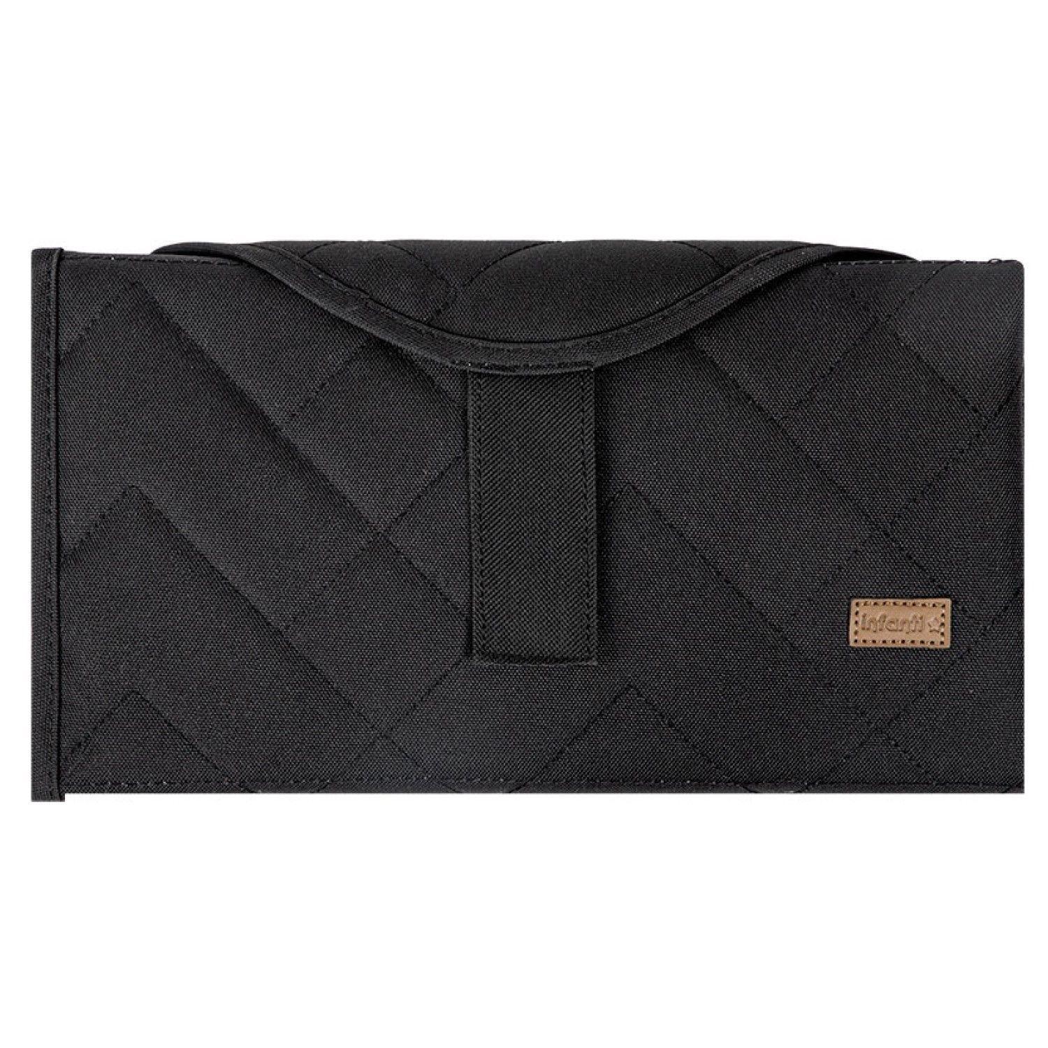 Mudador Jumbo para Bebés Impermeable Negro Infanti-3