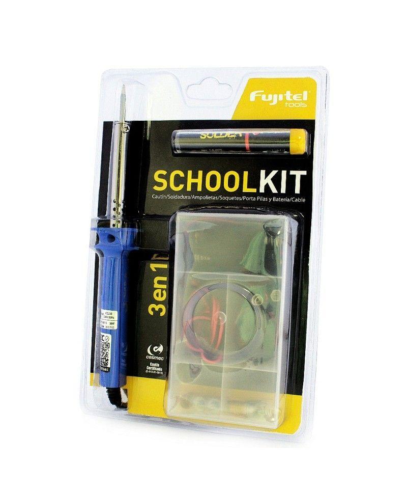 Kit Cautin Soldadura Fujitel para Aprendizaje -0