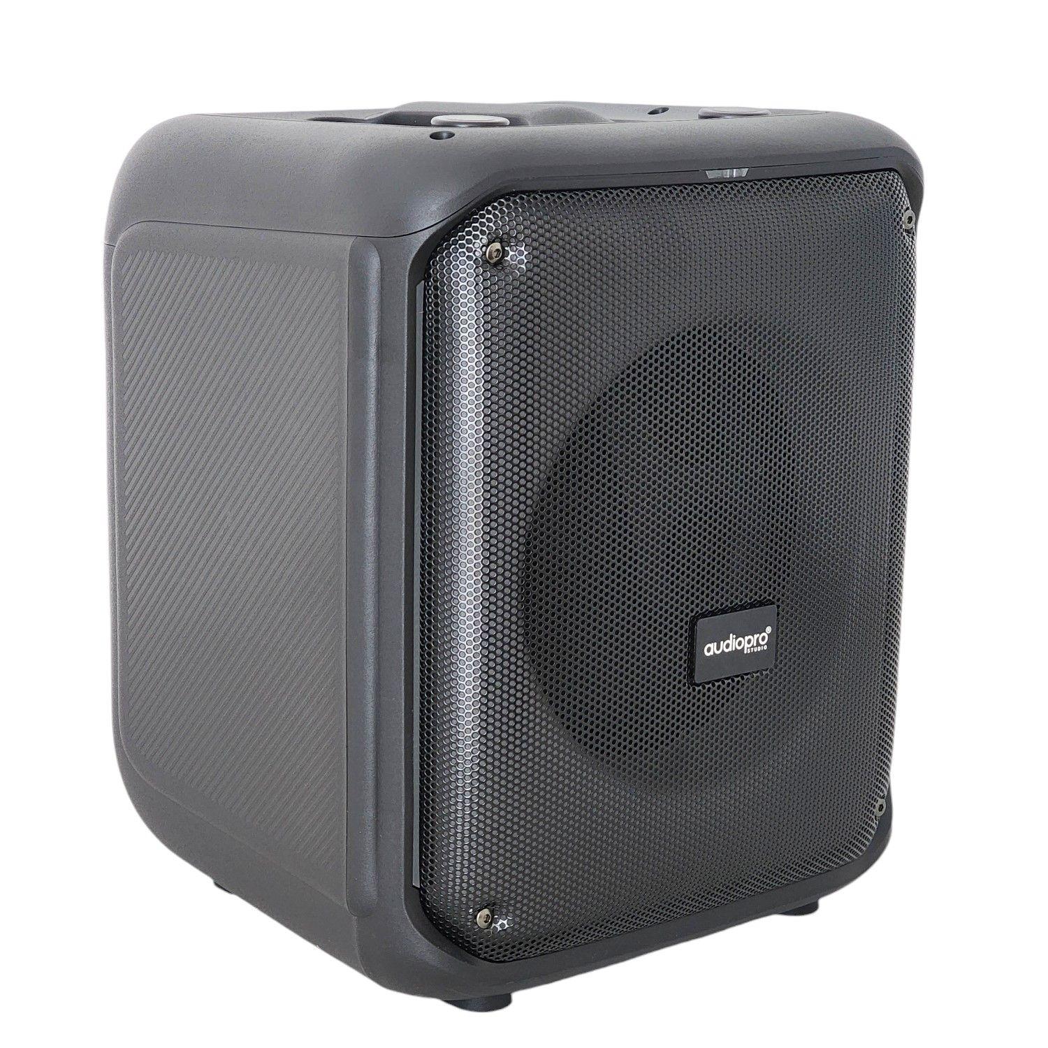 Parlante Karaoke BT Portátil Micrófono RGB Audiopro AP02097-1