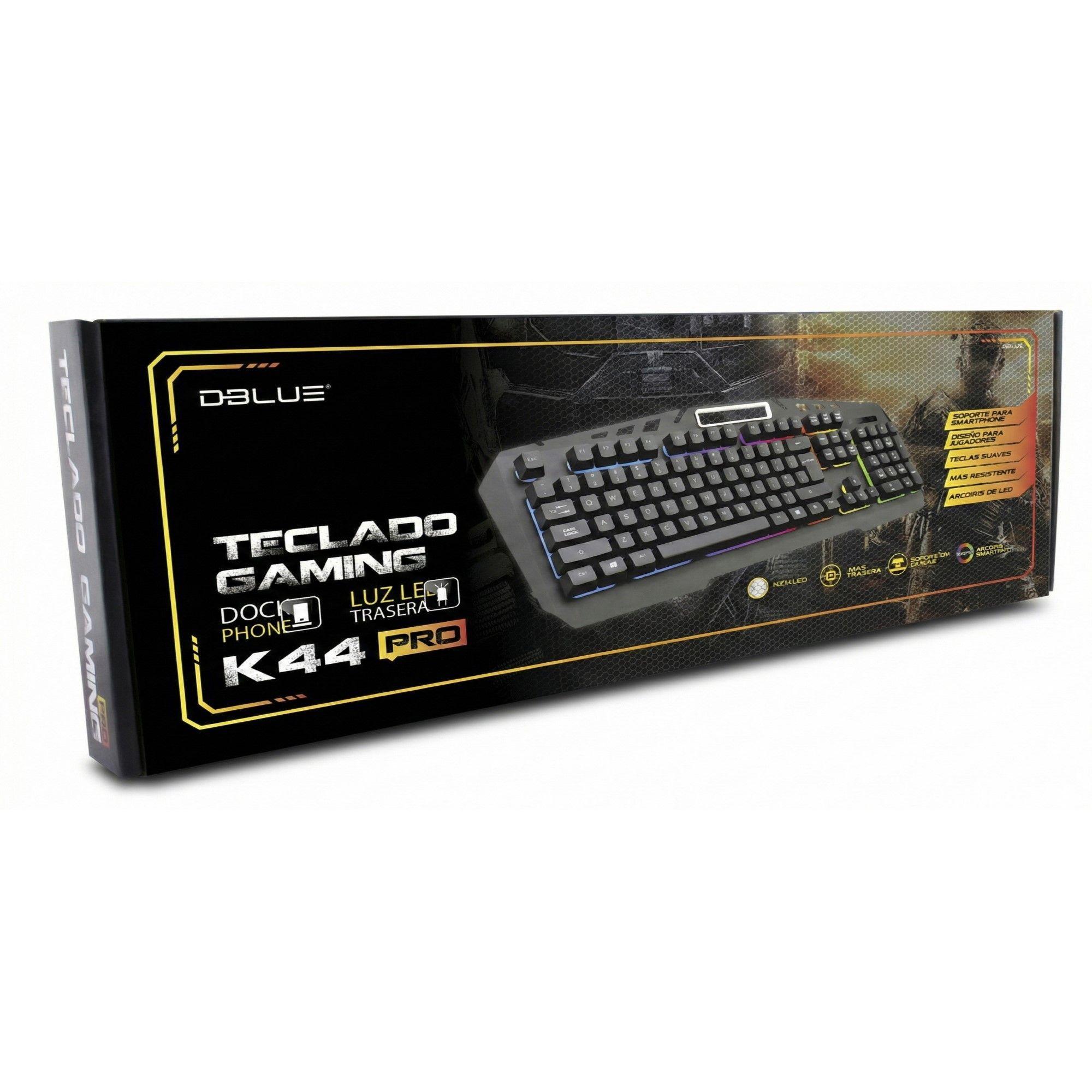 Teclado Gamer Retroiluminado Dblue K44 DBKG952-2