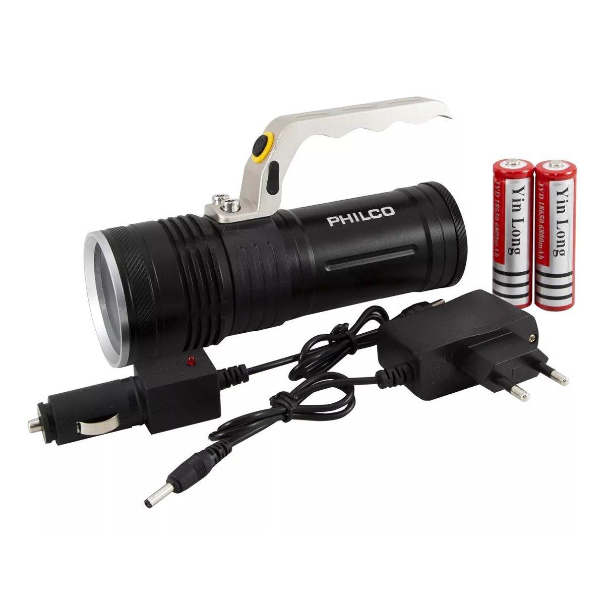 Linterna Led Cree Philco Recargable MN201-1
