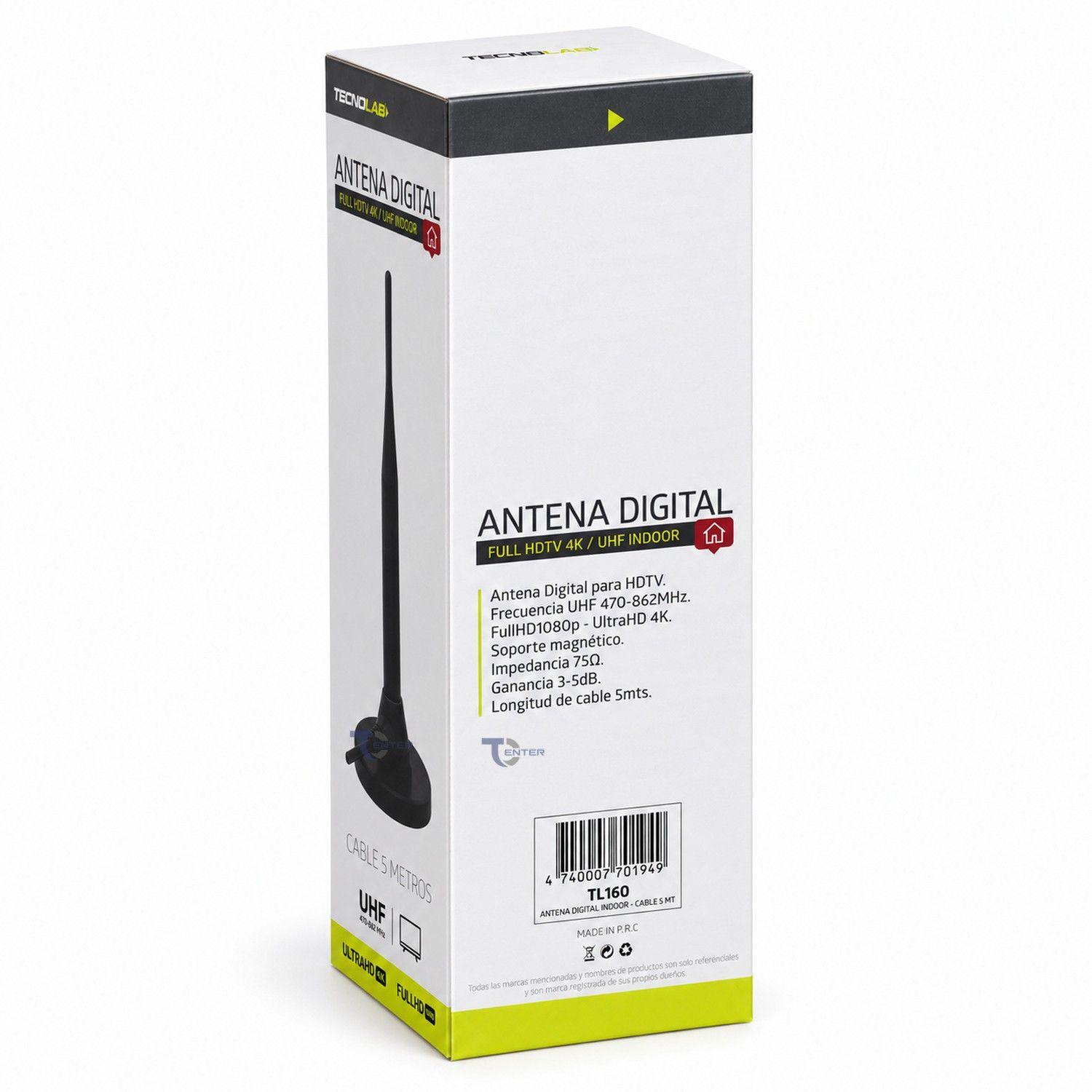 Antena Tecnolab TV digital HDTV TL160-3