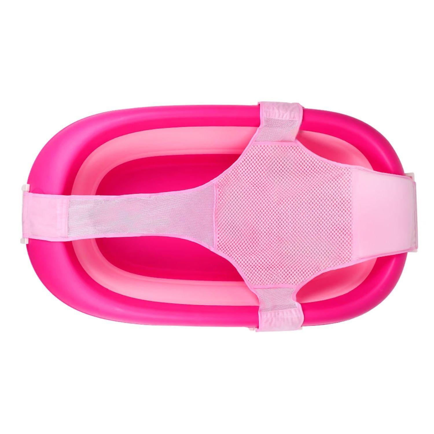 Hamaca Para Bañera Infanti Bubbles Rosada-4
