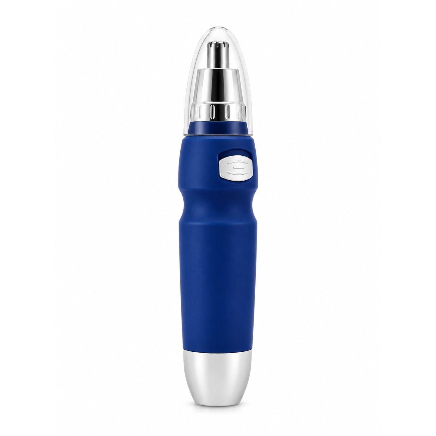 Maquina Depiladora Nasal Cortadora De Pelos Nariz Orejas Azul-2