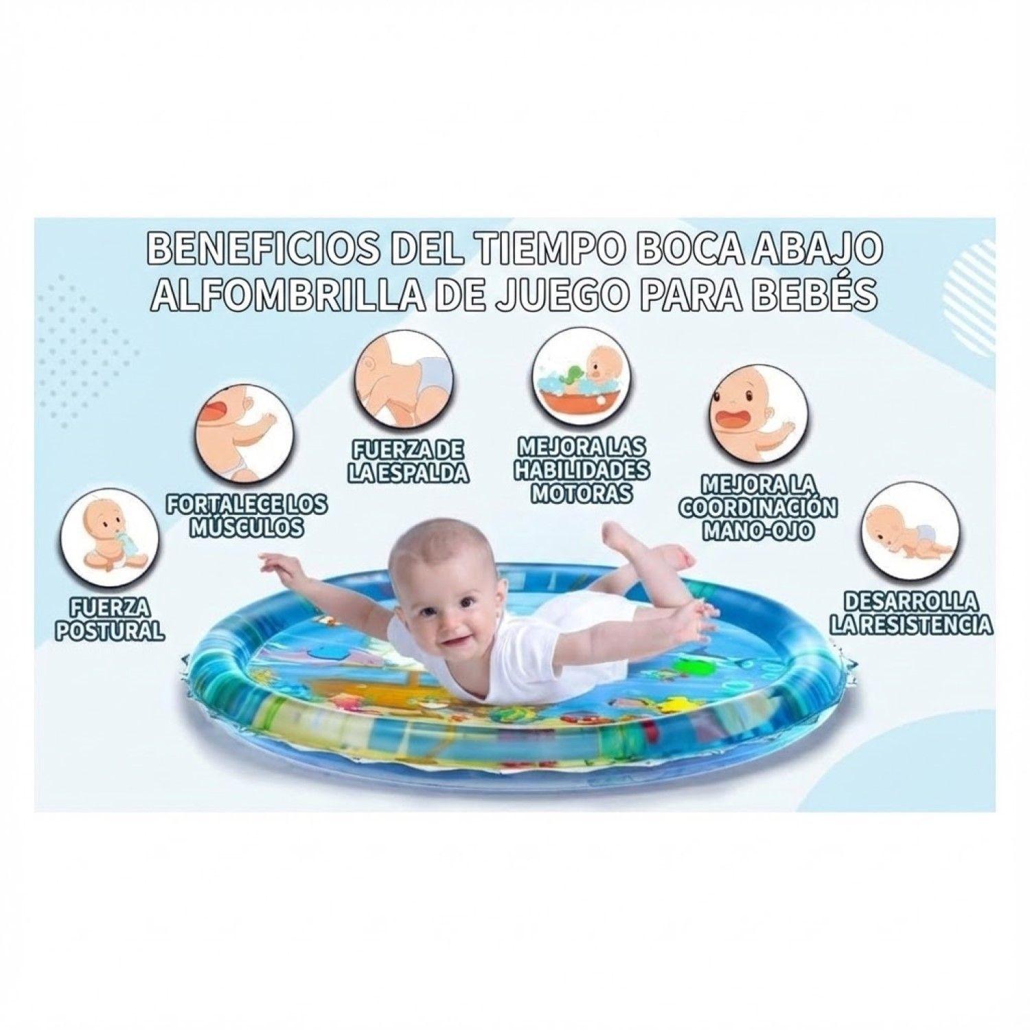 Alfombra De Agua Sensorial Bebé Diseño Marino DBG1451-2