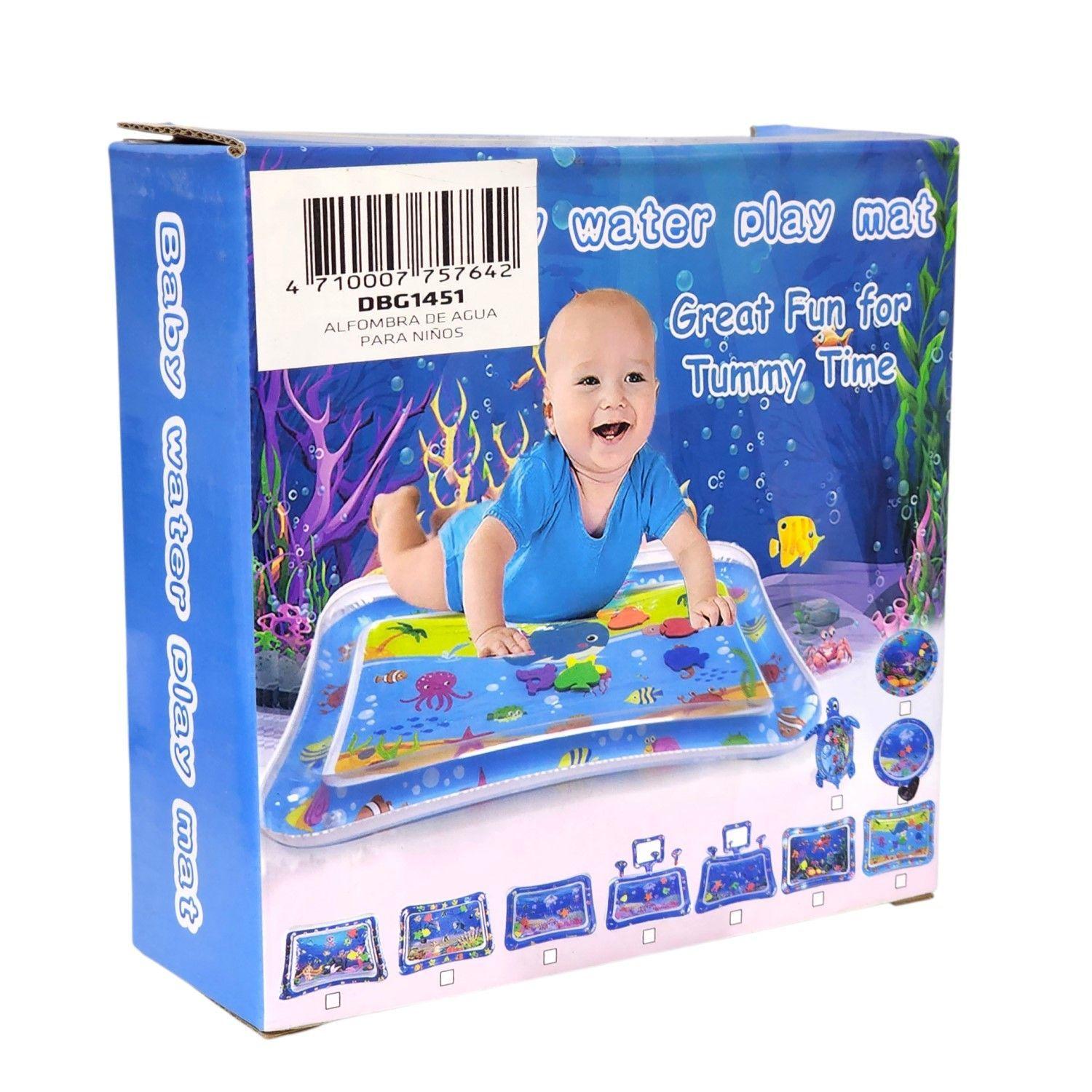 Alfombra De Agua Sensorial Bebé Diseño Marino DBG1451-4