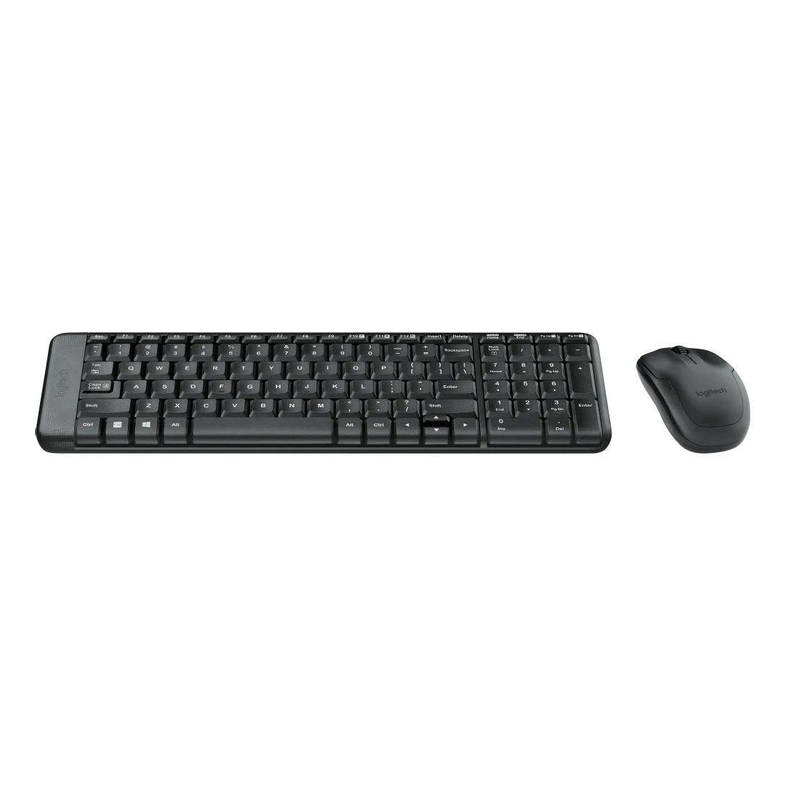 Kit Teclado y Mouse Inalambrico Logitech MK220-3