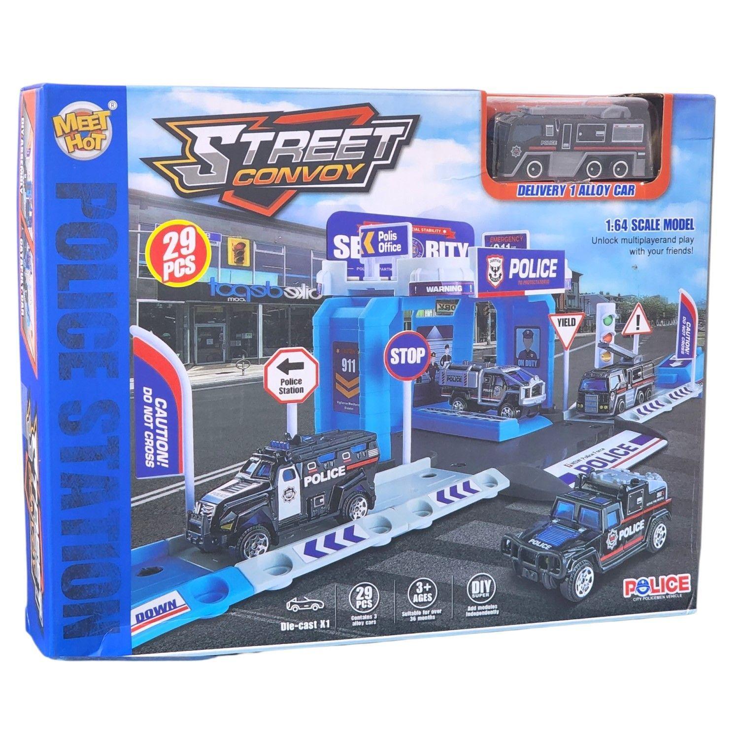 Set Bloques Armables Estación de Policía 29 Pzas DBG1700-3