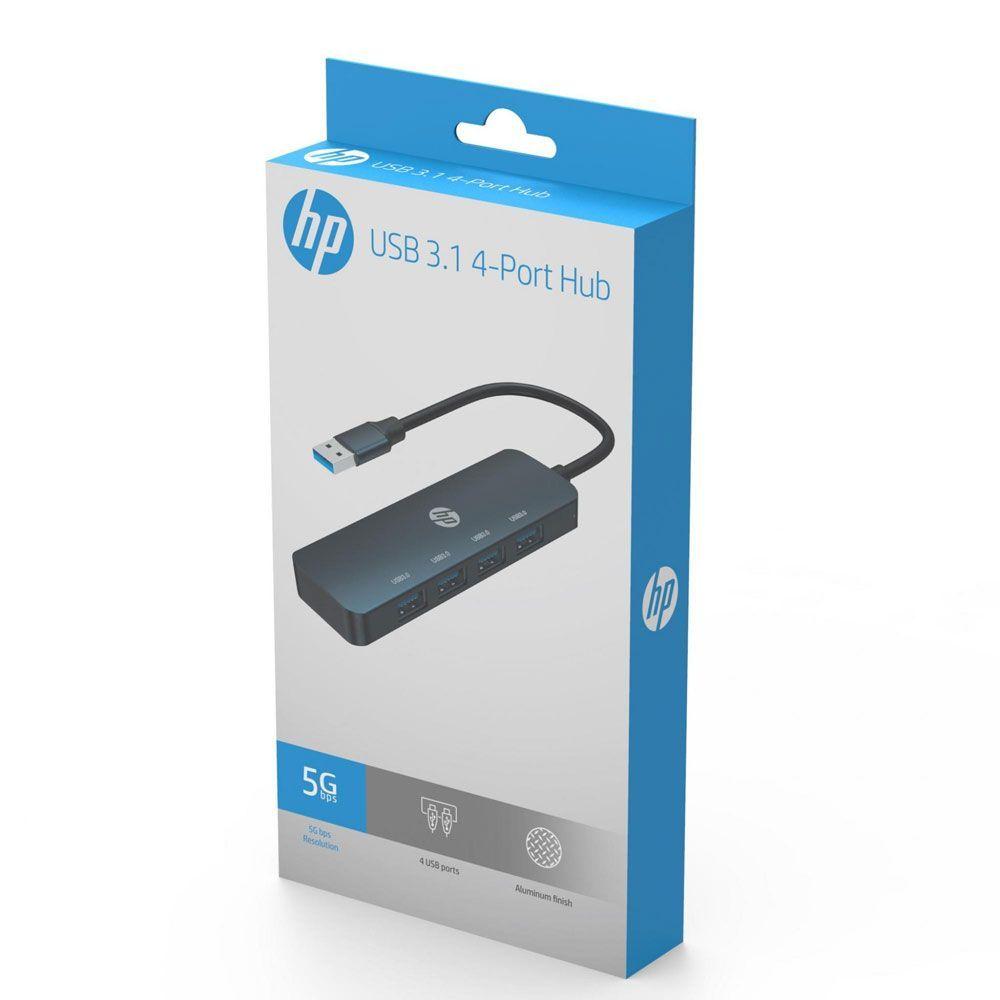 Hub Usb 3,1 4 Puertos HP DHC-CT100-2