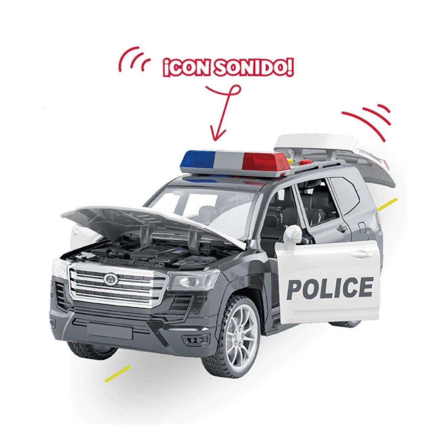 Juguete Camioneta Policía Luces Sonidos Interactiva DBG1682-4