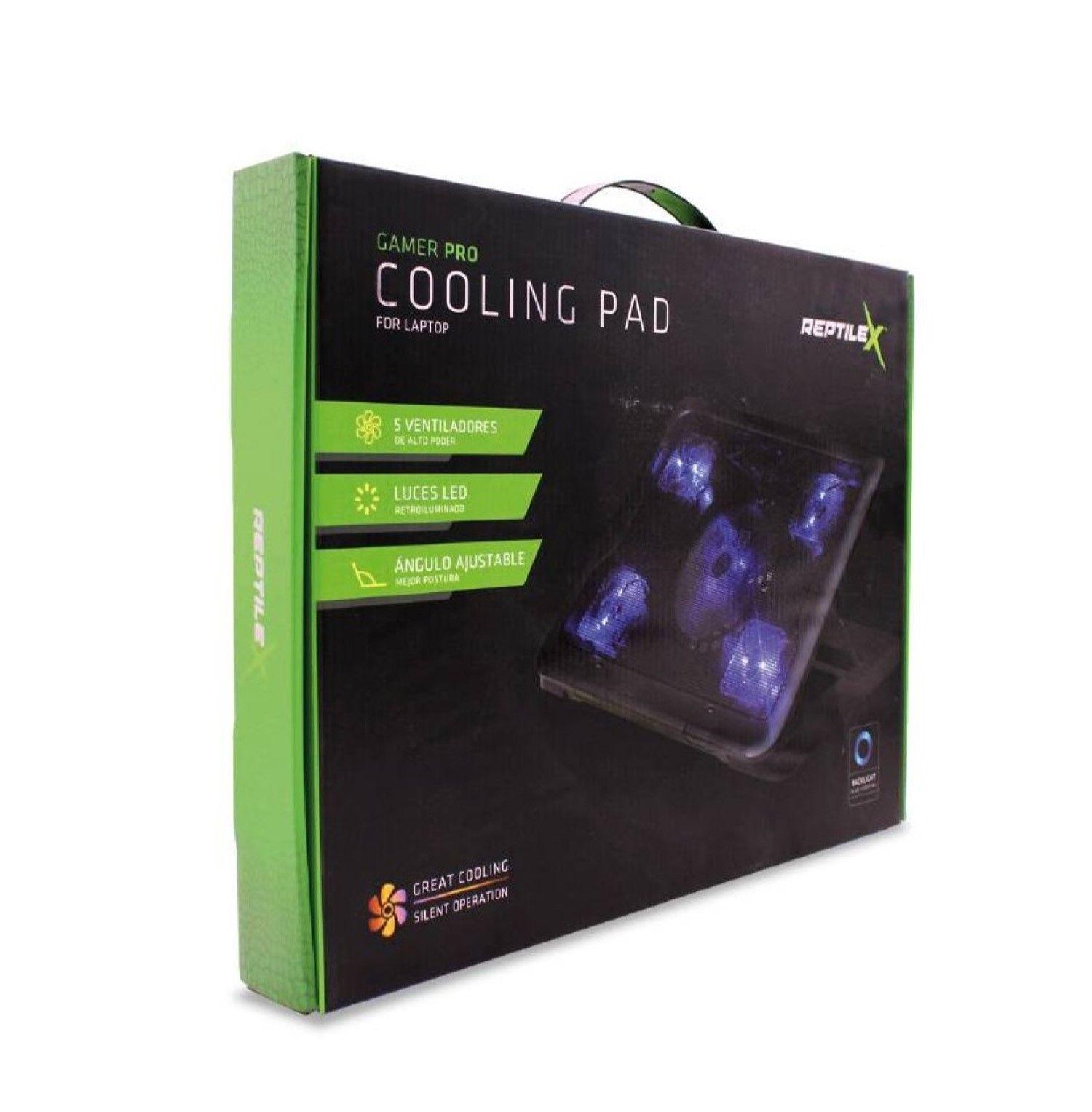 Base Enfriadora RX0058 Notebook 5 Ventiladores Reptilex-5