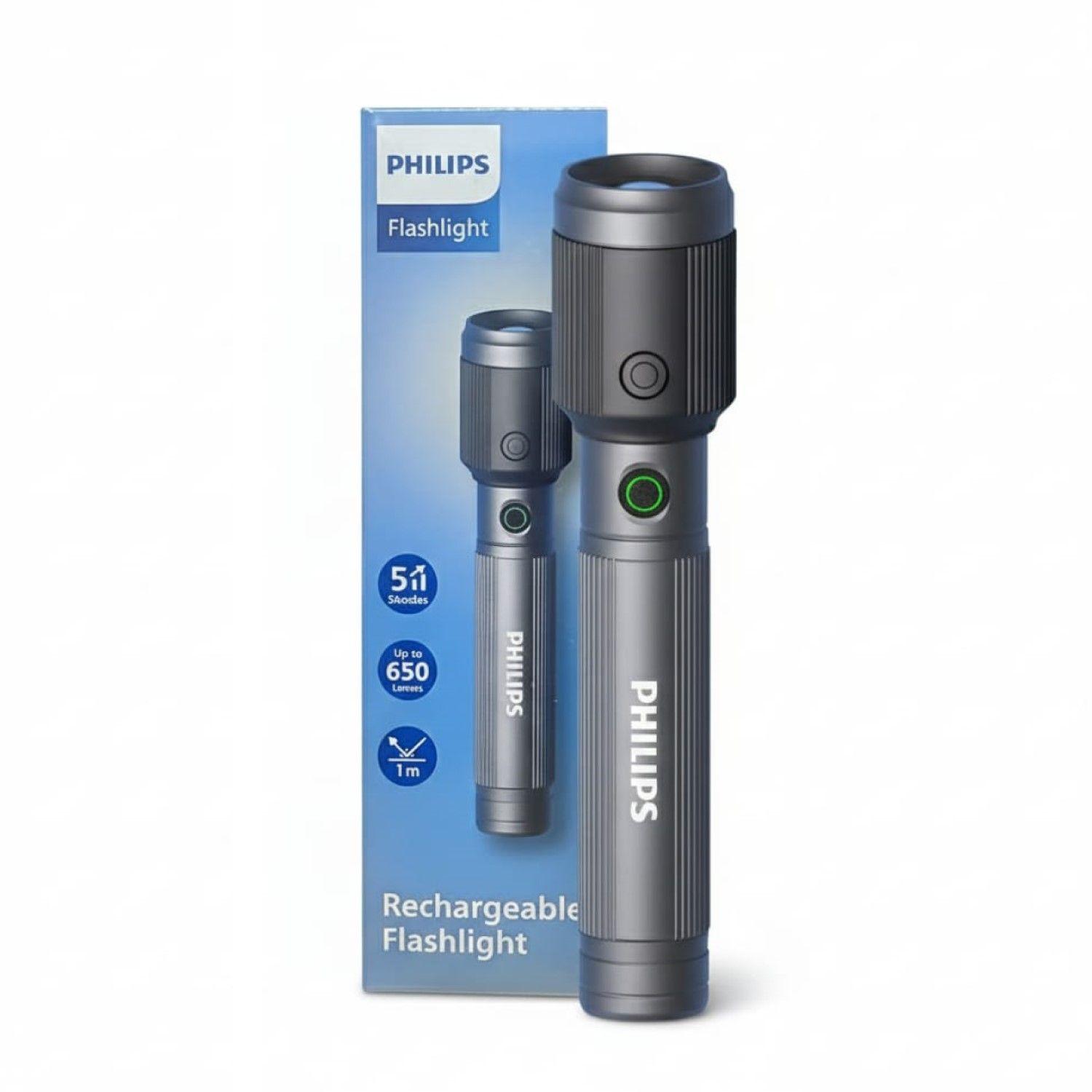 Linterna Recargable 15W USB-C 650 lm SFL2141/56 Philips-4