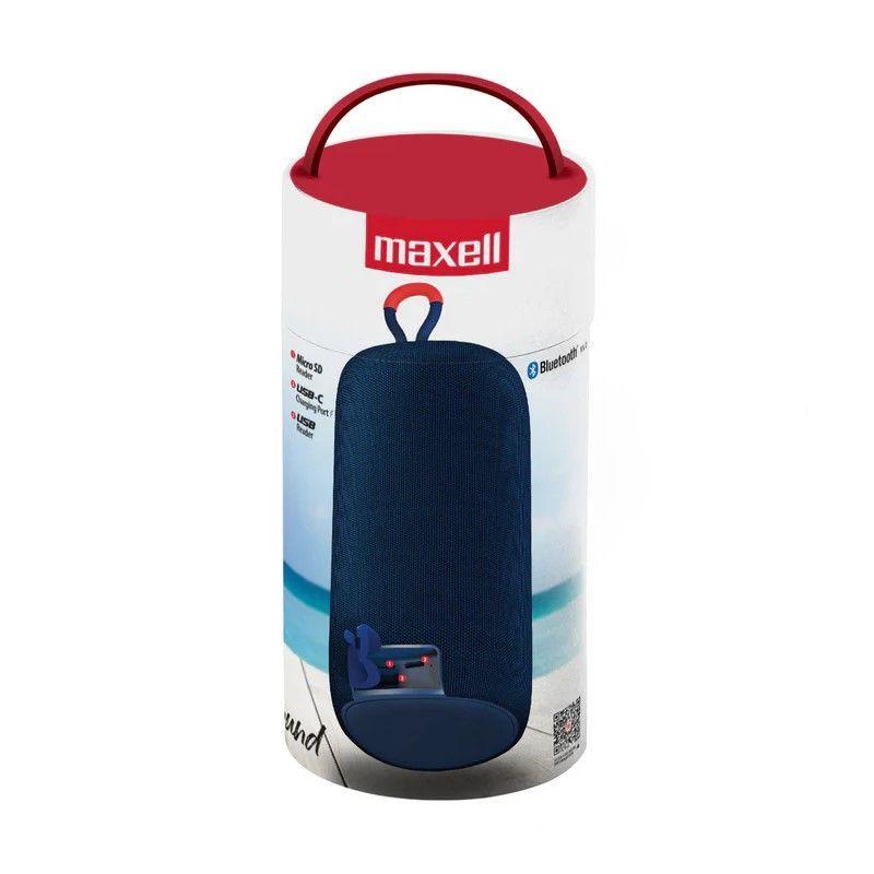 Parlante Bluetooth Portátil Maxell Distrikt Tws 7 Hr Azul-2