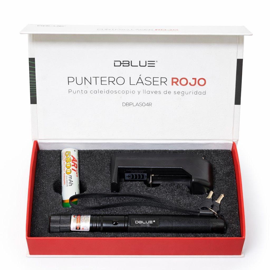 Kit Puntero Laser Rojo 1000mw con Batería y Cargador-3