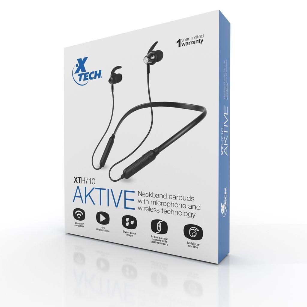 Audifonos Bluetooh Xtech Aktive Xth-710 Negro-3