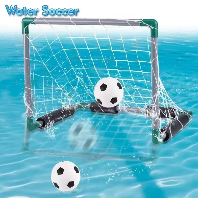 Mini Portería Arco de Futbol para Piscina o Patio-3