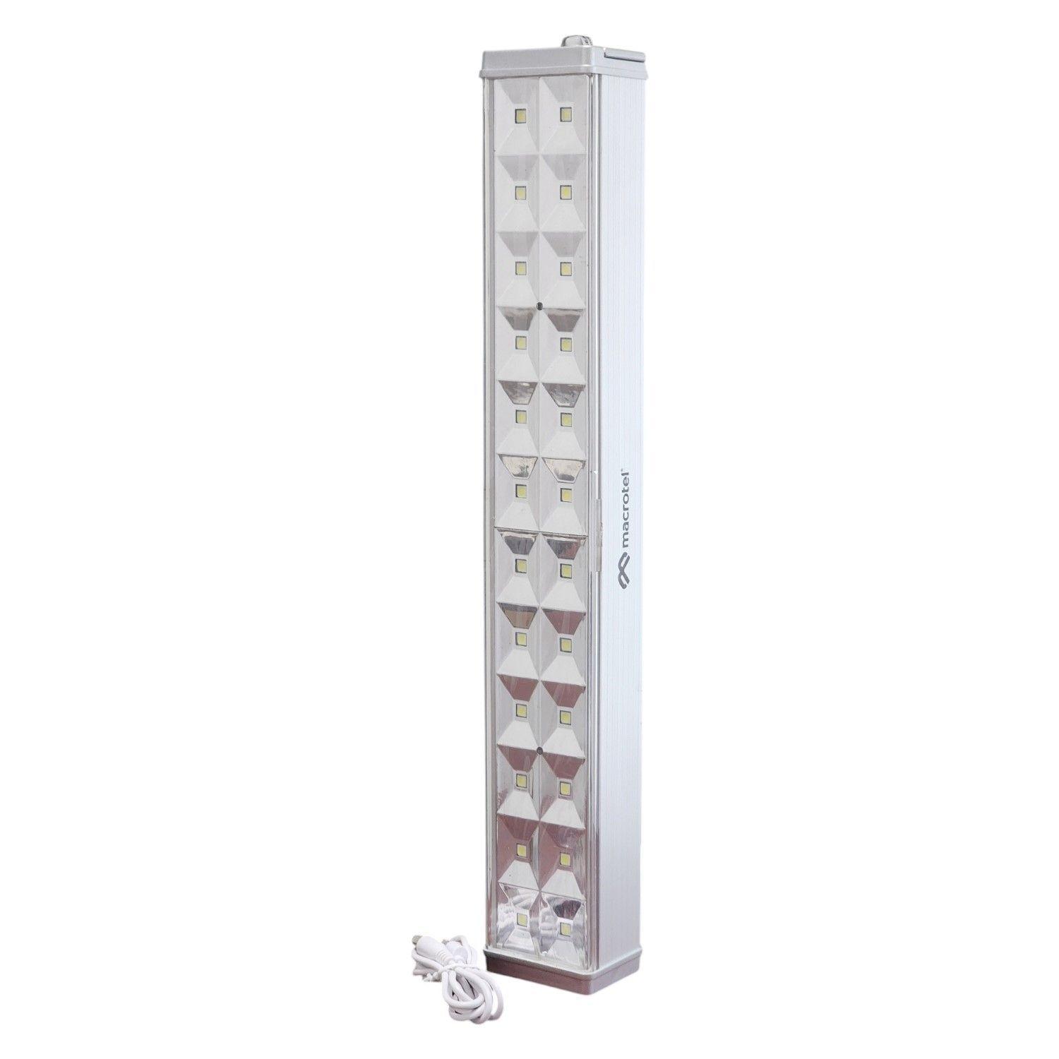 Lámpara De Emergencia 24 Led 6w Macrotel MS4605H-3