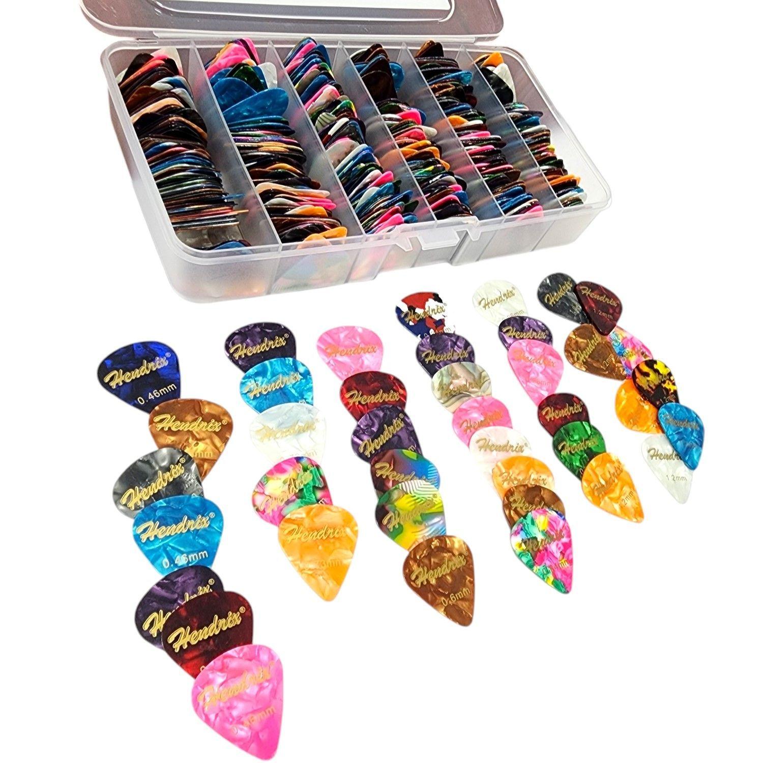 Set de 600 Uñetas para Guitarras HX0040 Hendrix-3