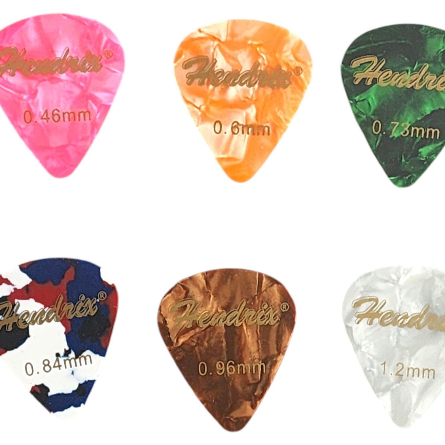 Set de 600 Uñetas para Guitarras HX0040 Hendrix-5