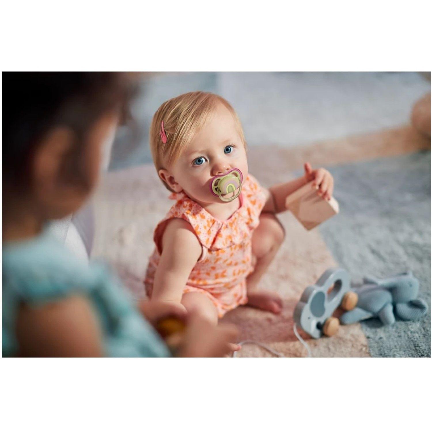 Pack 2 Chupetes Avent Ultra Air 0-6m SCF085/59-3
