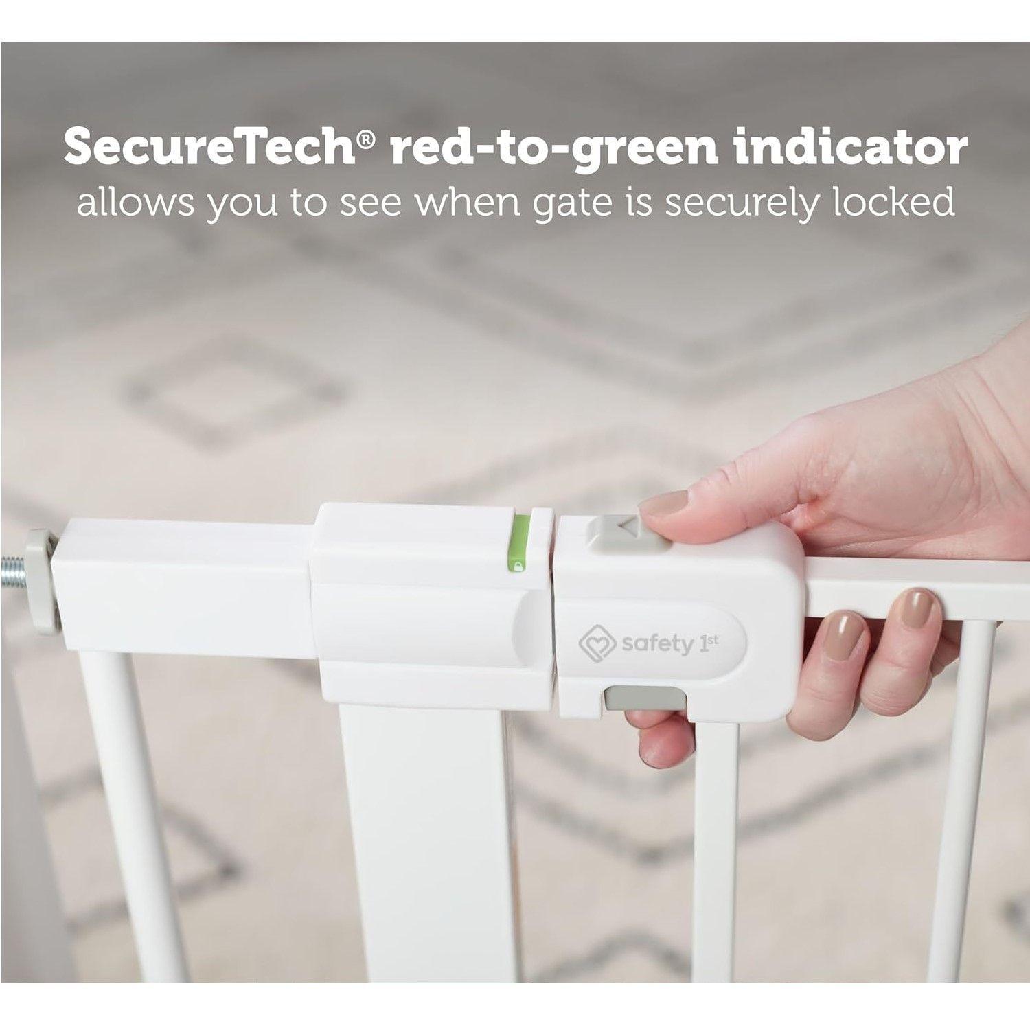 Reja Puerta Protección Metálica Auto Close Safety 1st 73-129cm-5