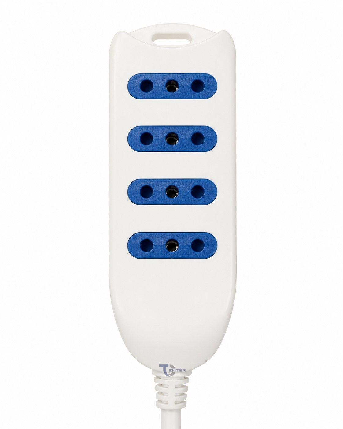 Alargador Dblue DBEXP004W 3M 4 Pos Blanco-2