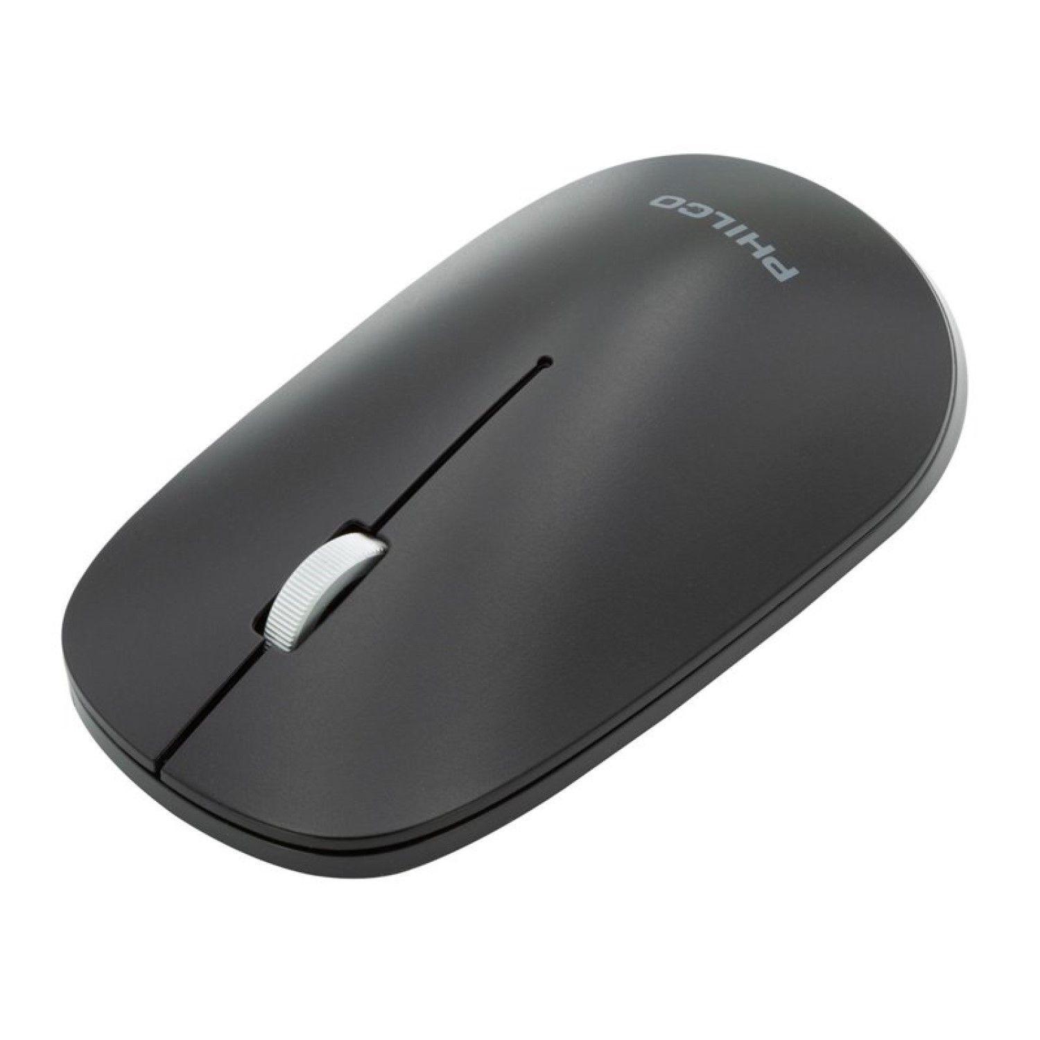 Mouse Inalámbrico USB Óptico Philco Pro 29PPR7305B Negro-2