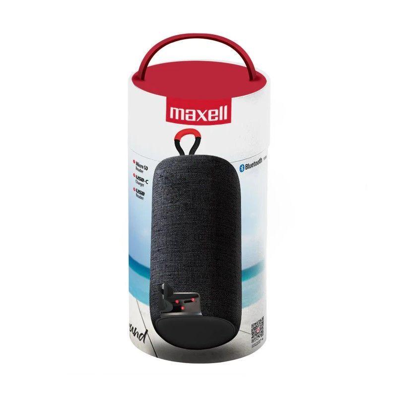 Parlante Bluetooth Portátil Maxell Distrikt Tws 7 Hr Negro-2