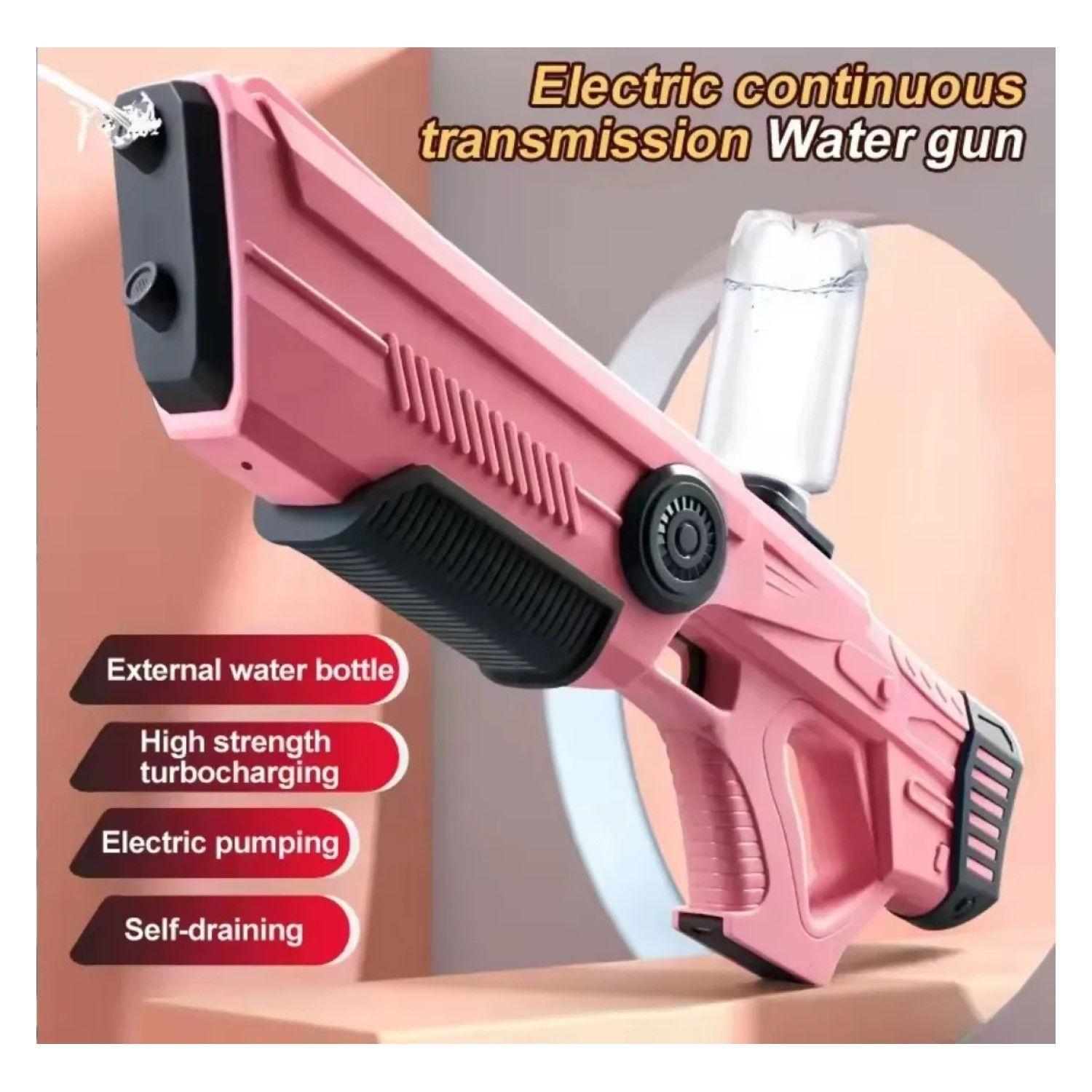 Juguete Pistola Agua Recargable Absorción DBG1657P Rosa-2