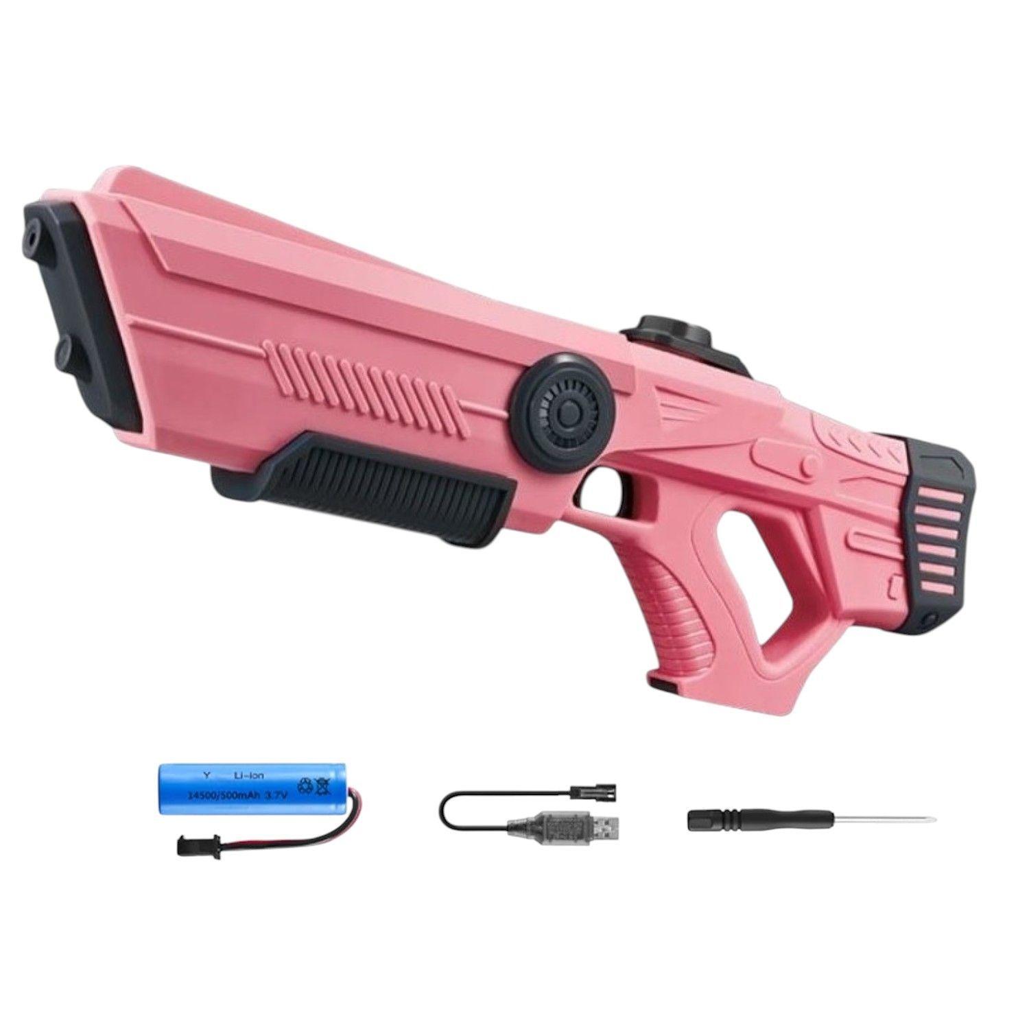 Juguete Pistola Agua Recargable Absorción DBG1657P Rosa-3
